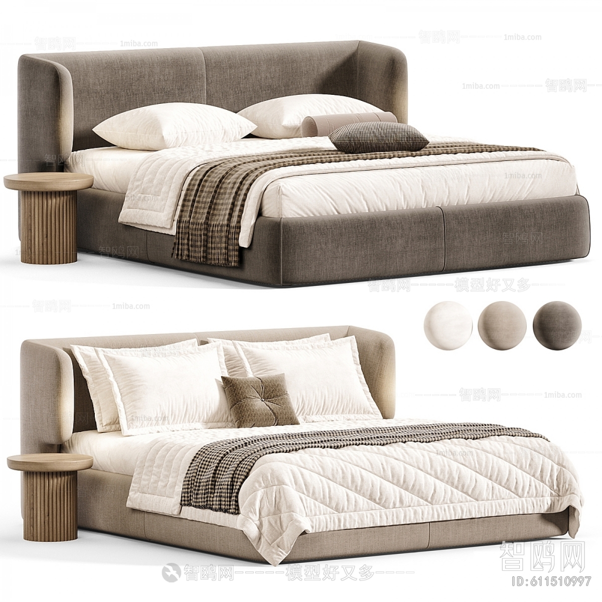 Modern Double Bed