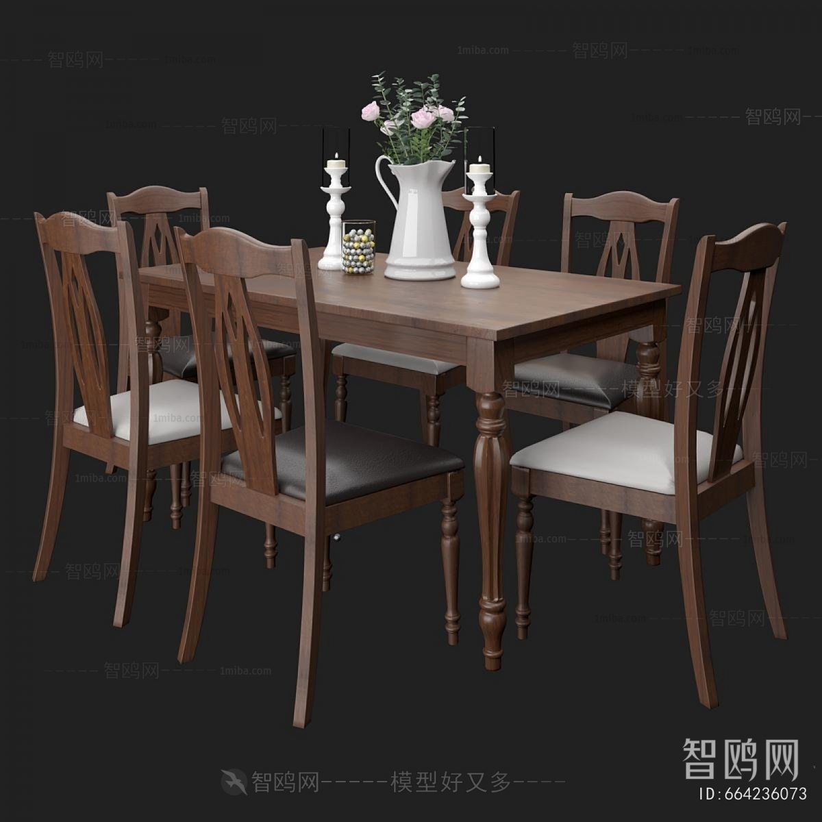 New Chinese Style Dining Table And Chairs