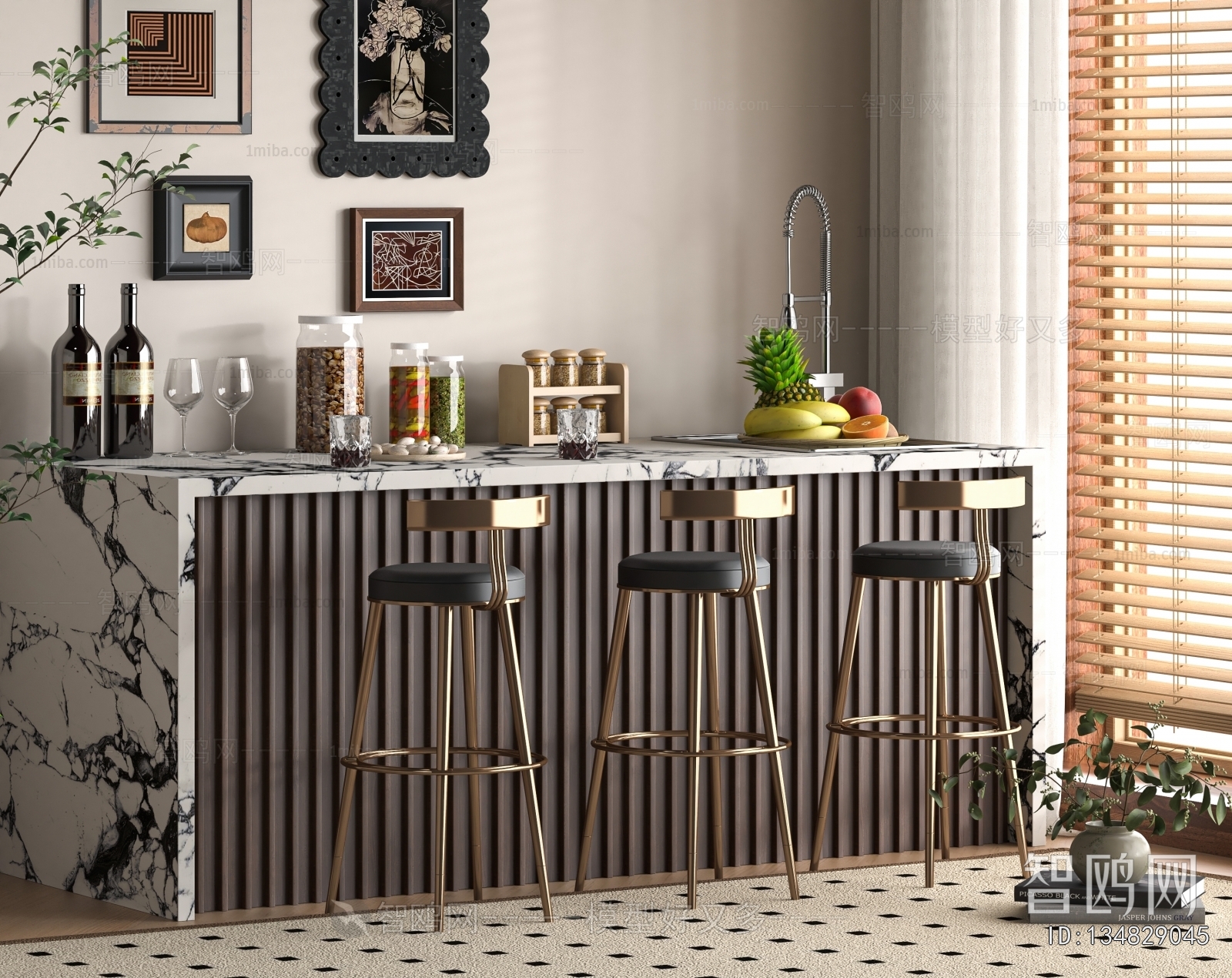 Modern Counter Bar