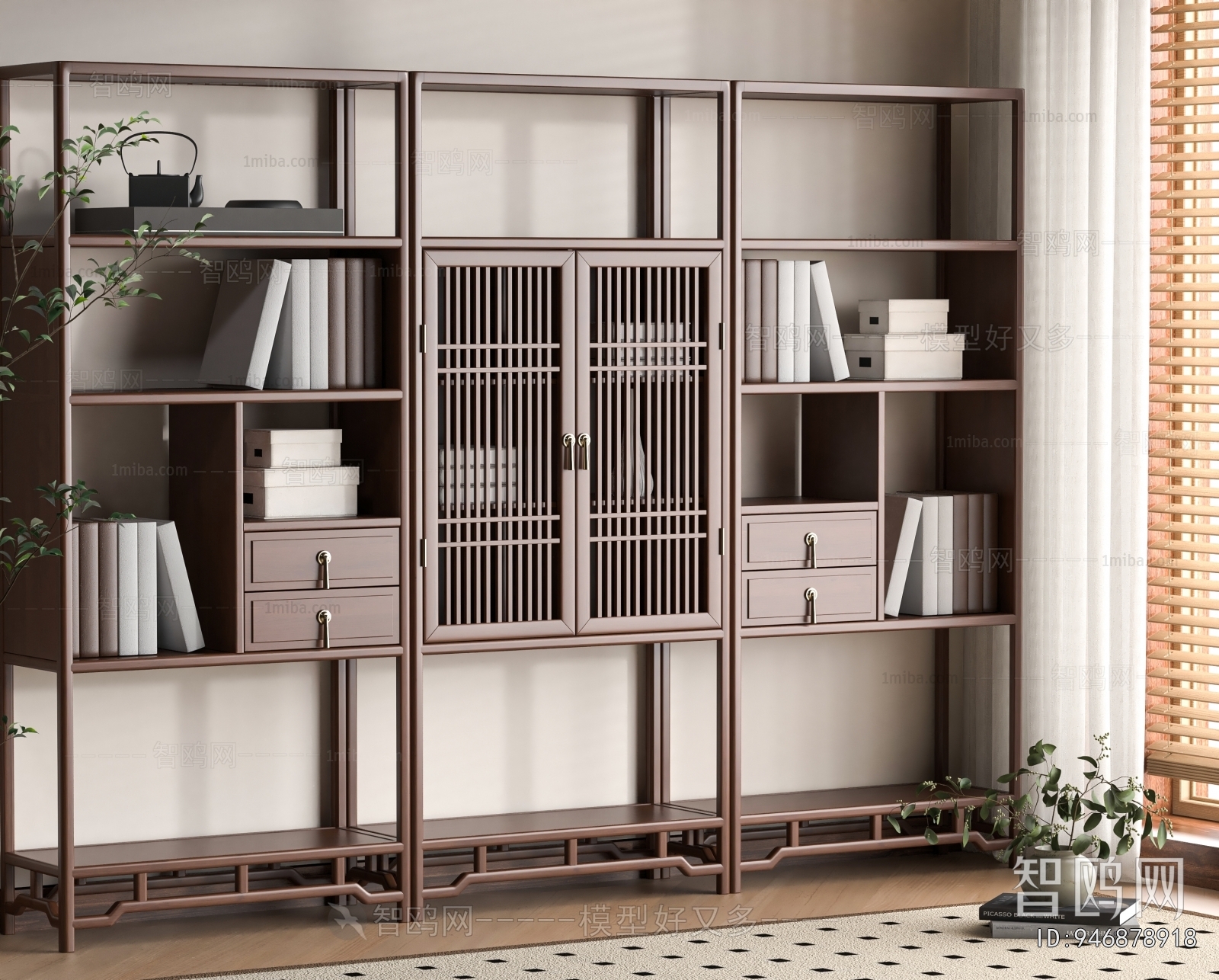 New Chinese Style Antique Rack