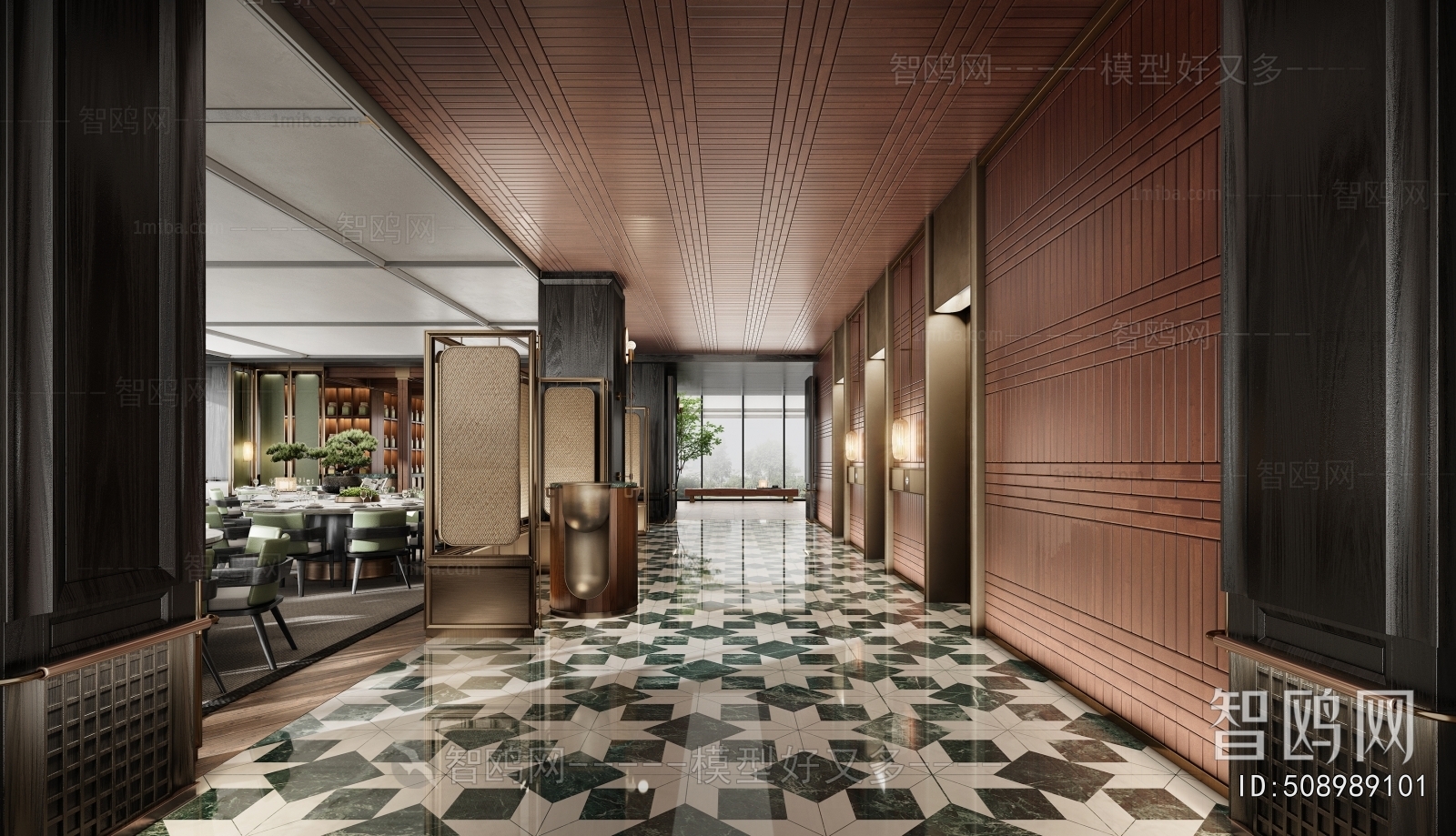 Modern Elevator Hall