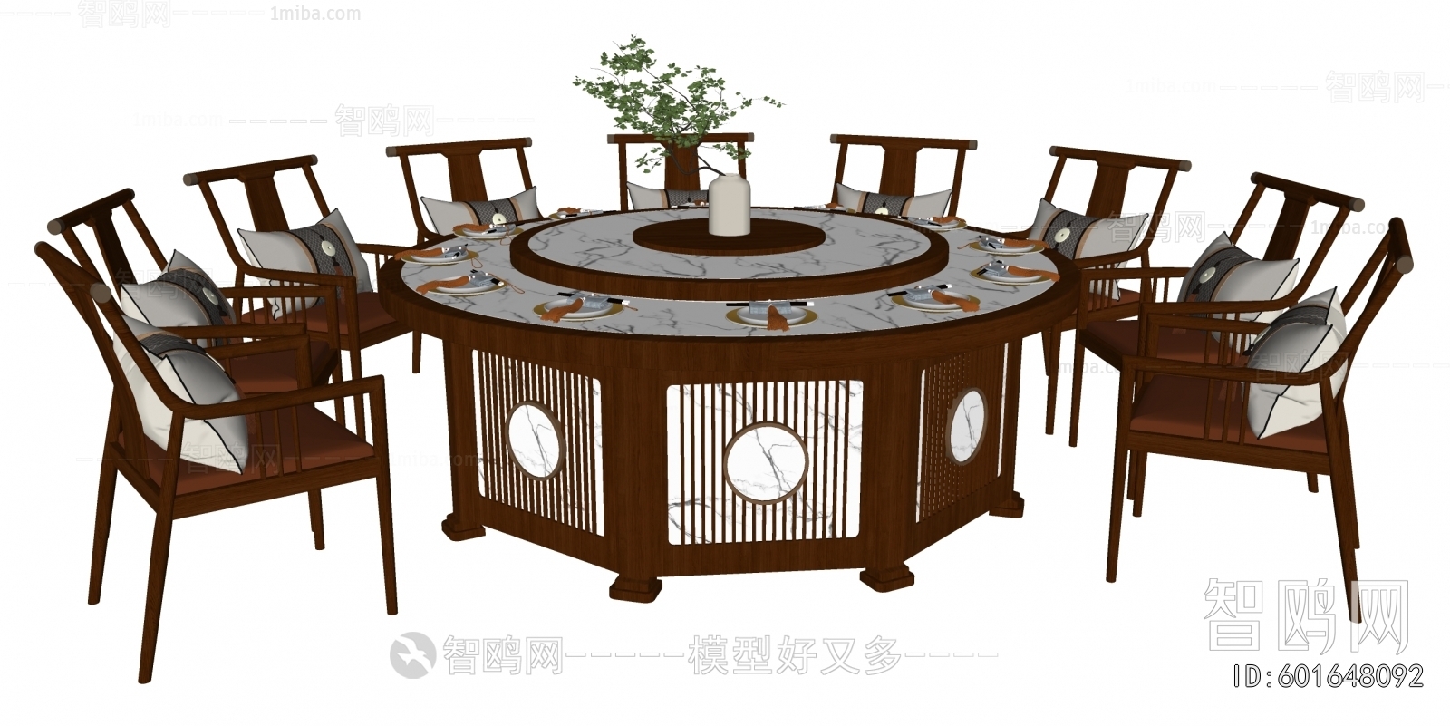 New Chinese Style Dining Table And Chairs