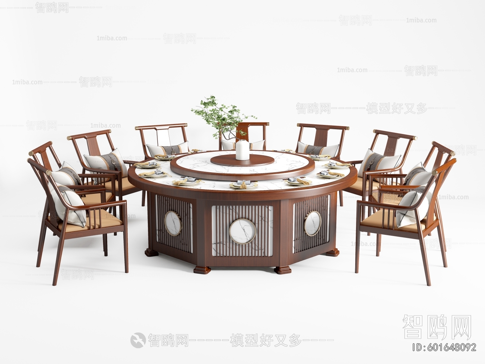 New Chinese Style Dining Table And Chairs