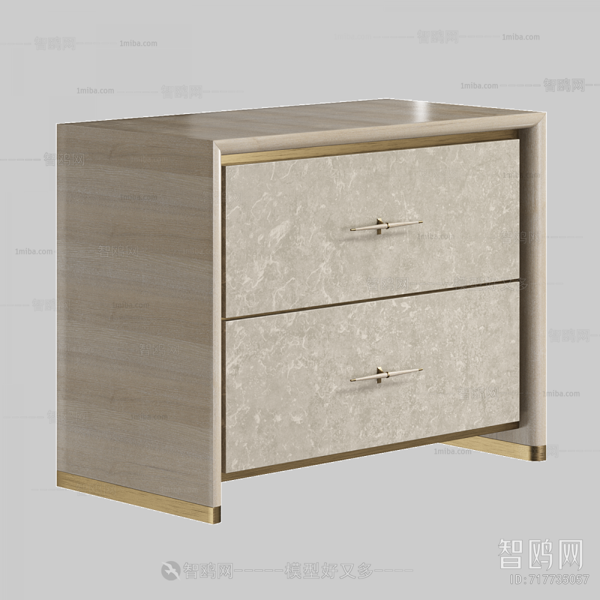 Modern Bedside Cupboard