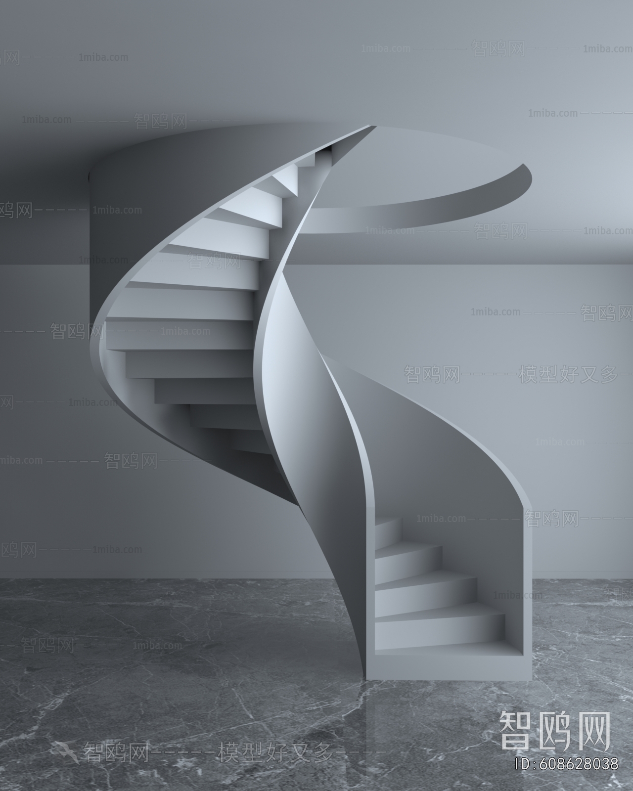 Modern Rotating Staircase