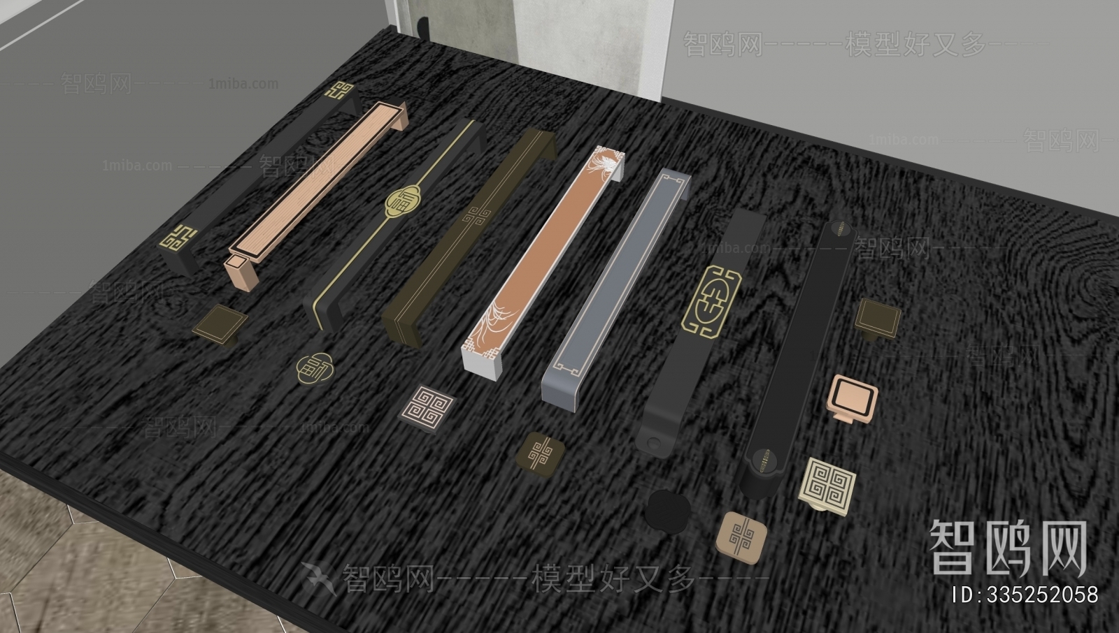 New Chinese Style Door Handle