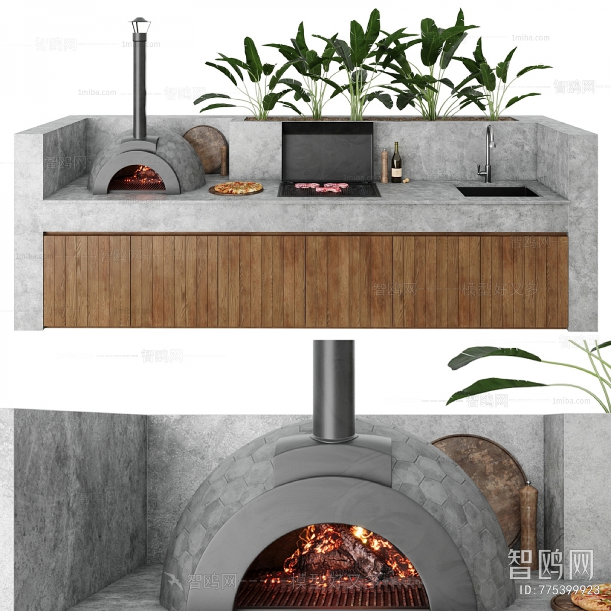 Modern Building Component