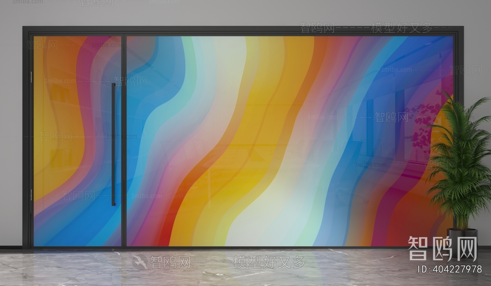 Modern Glass Screen Partition