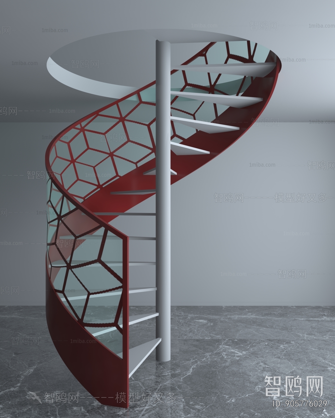 Modern Rotating Staircase
