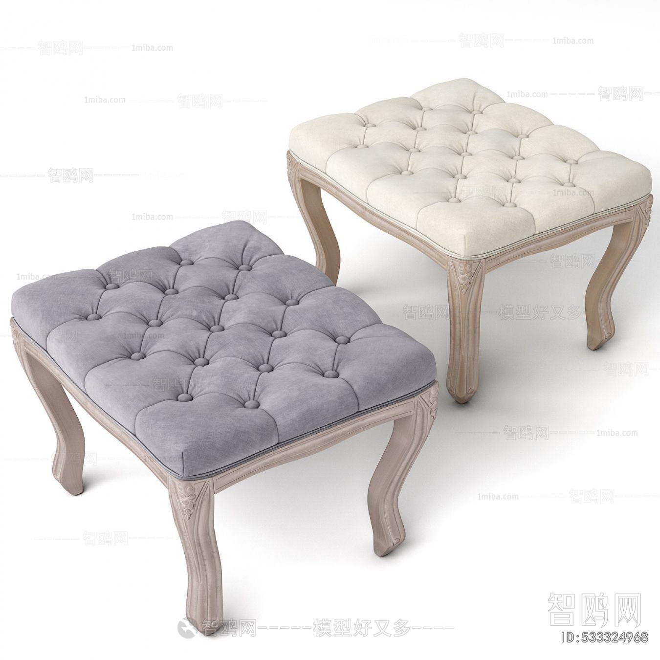 American Style Footstool