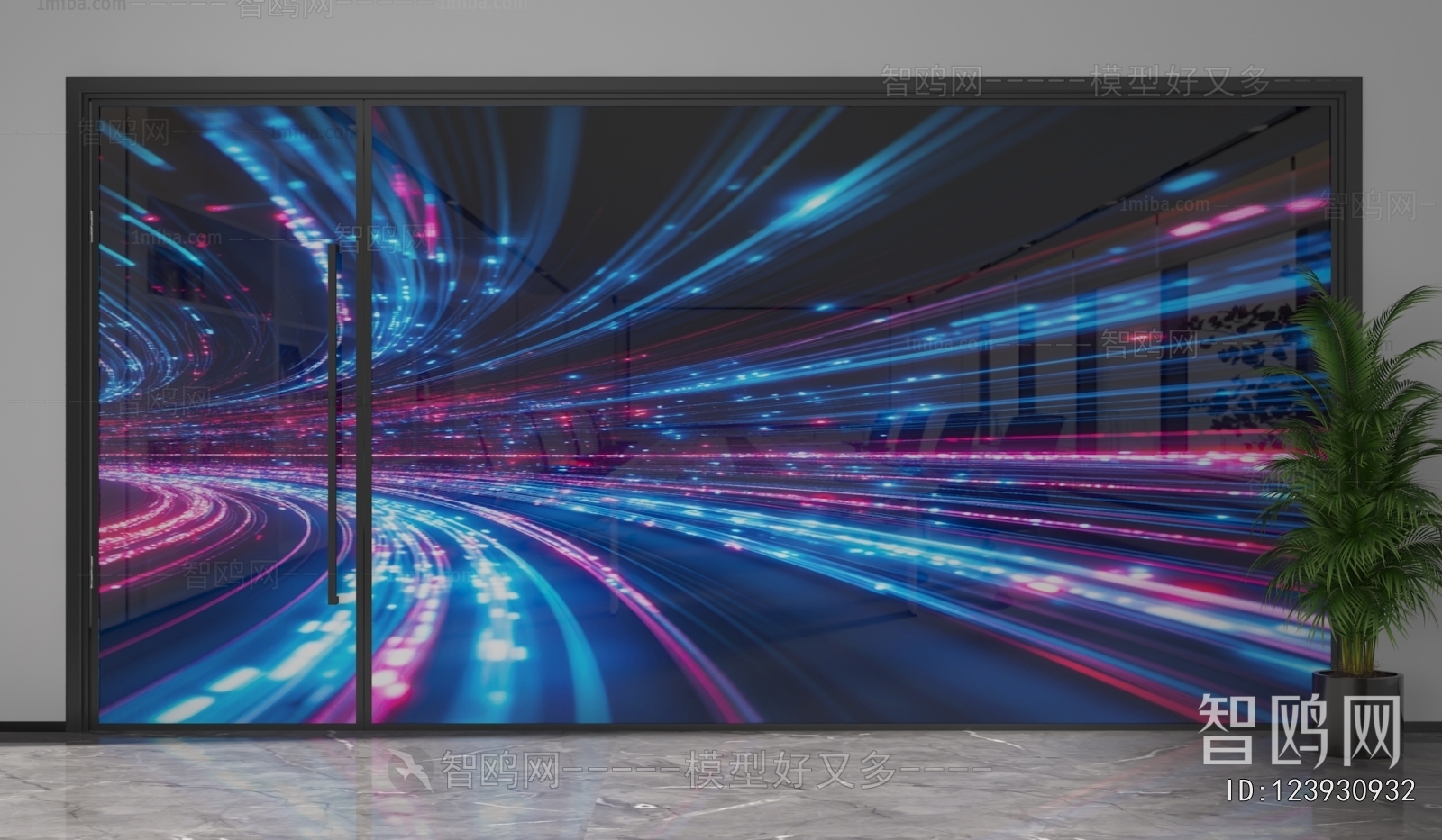 Modern Glass Screen Partition