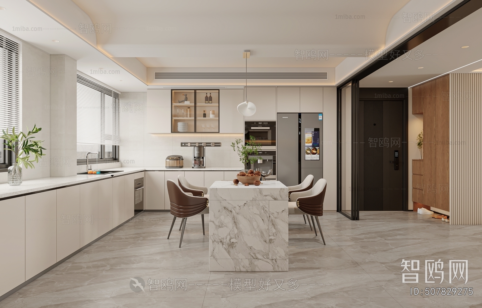 Wabi-sabi Style A Living Room