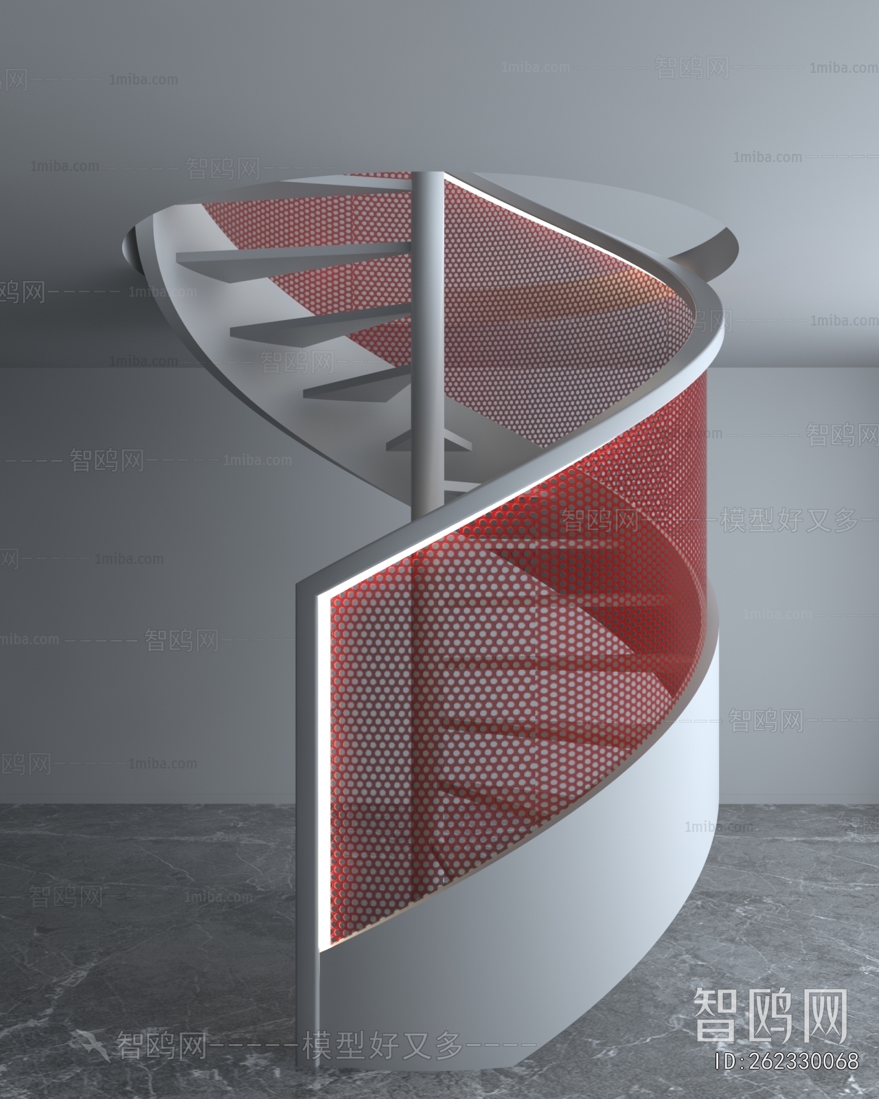 Modern Rotating Staircase