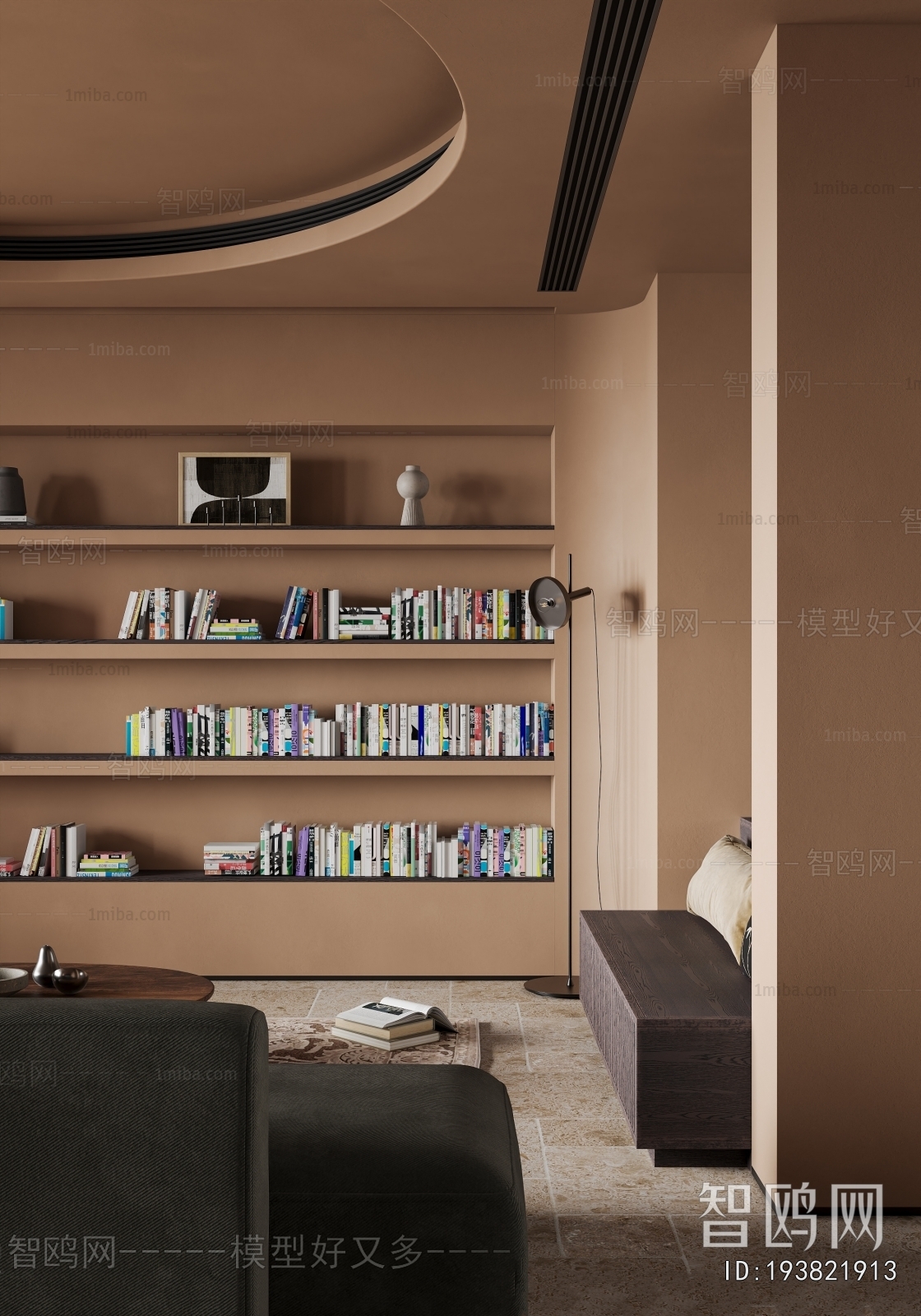 Wabi-sabi Style A Living Room