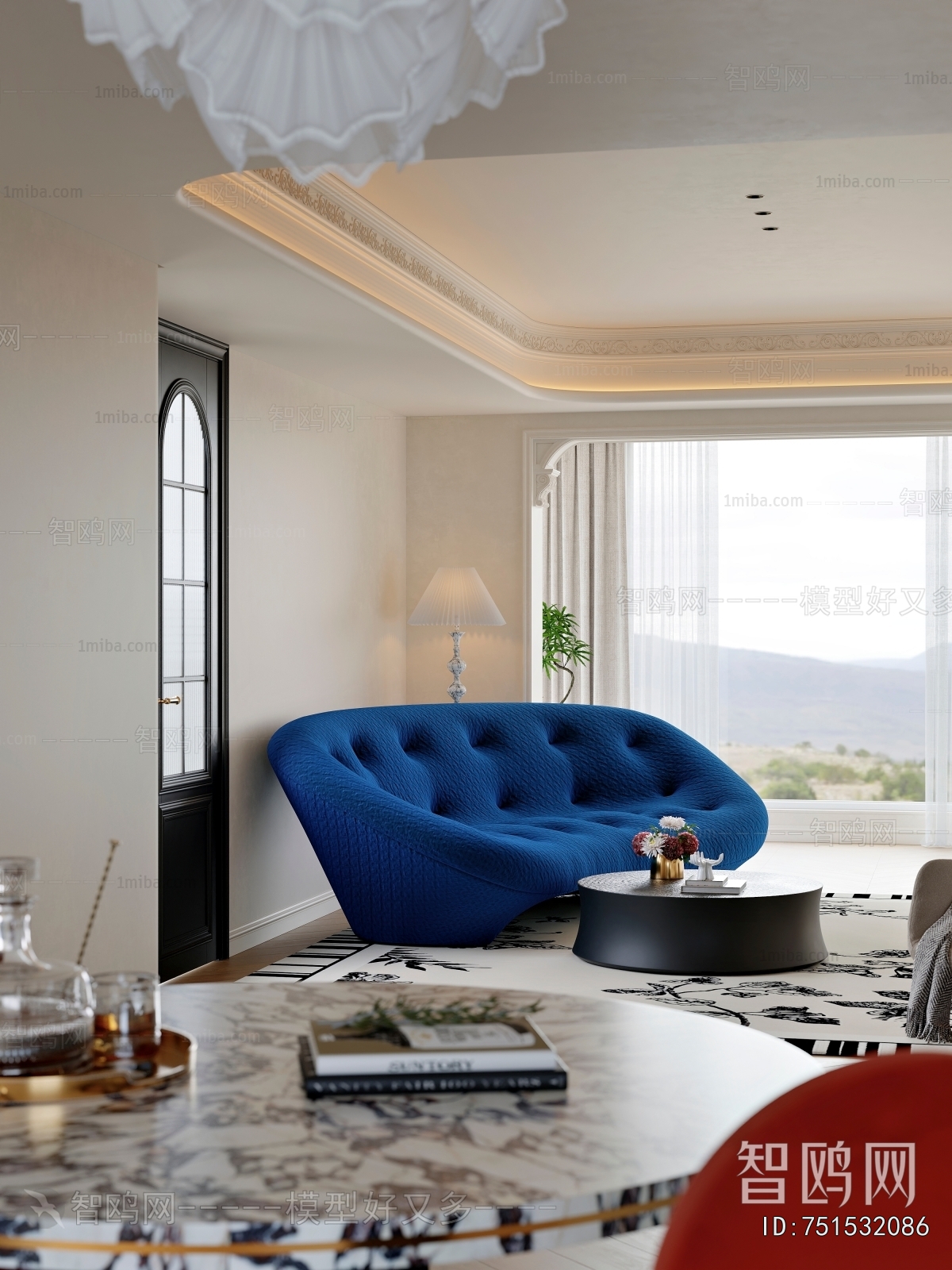 French Style A Living Room