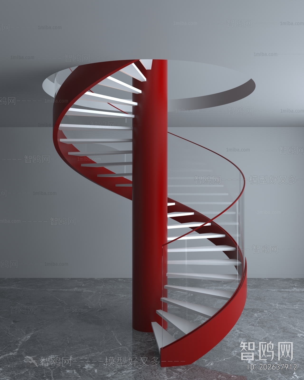 Modern Rotating Staircase