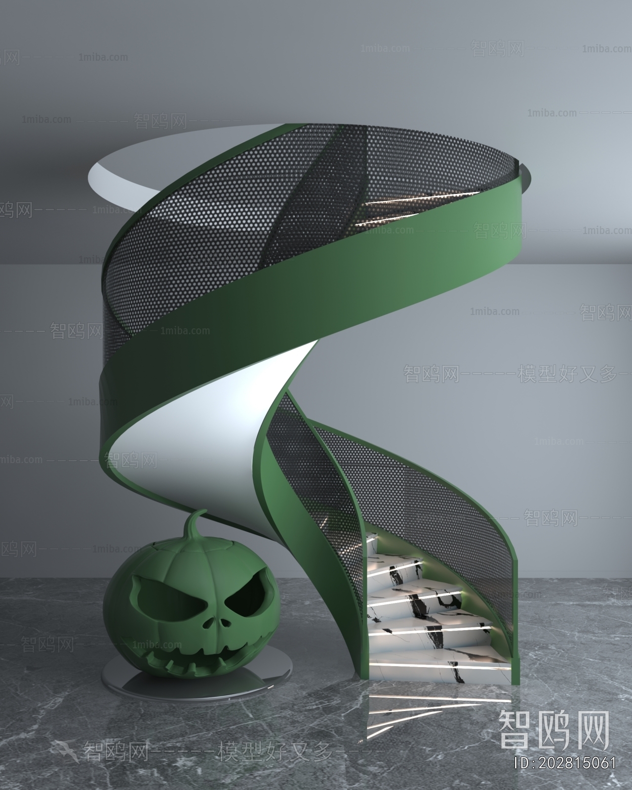 Modern Rotating Staircase