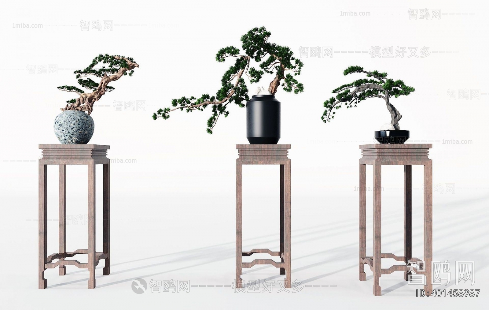 New Chinese Style Bonsai