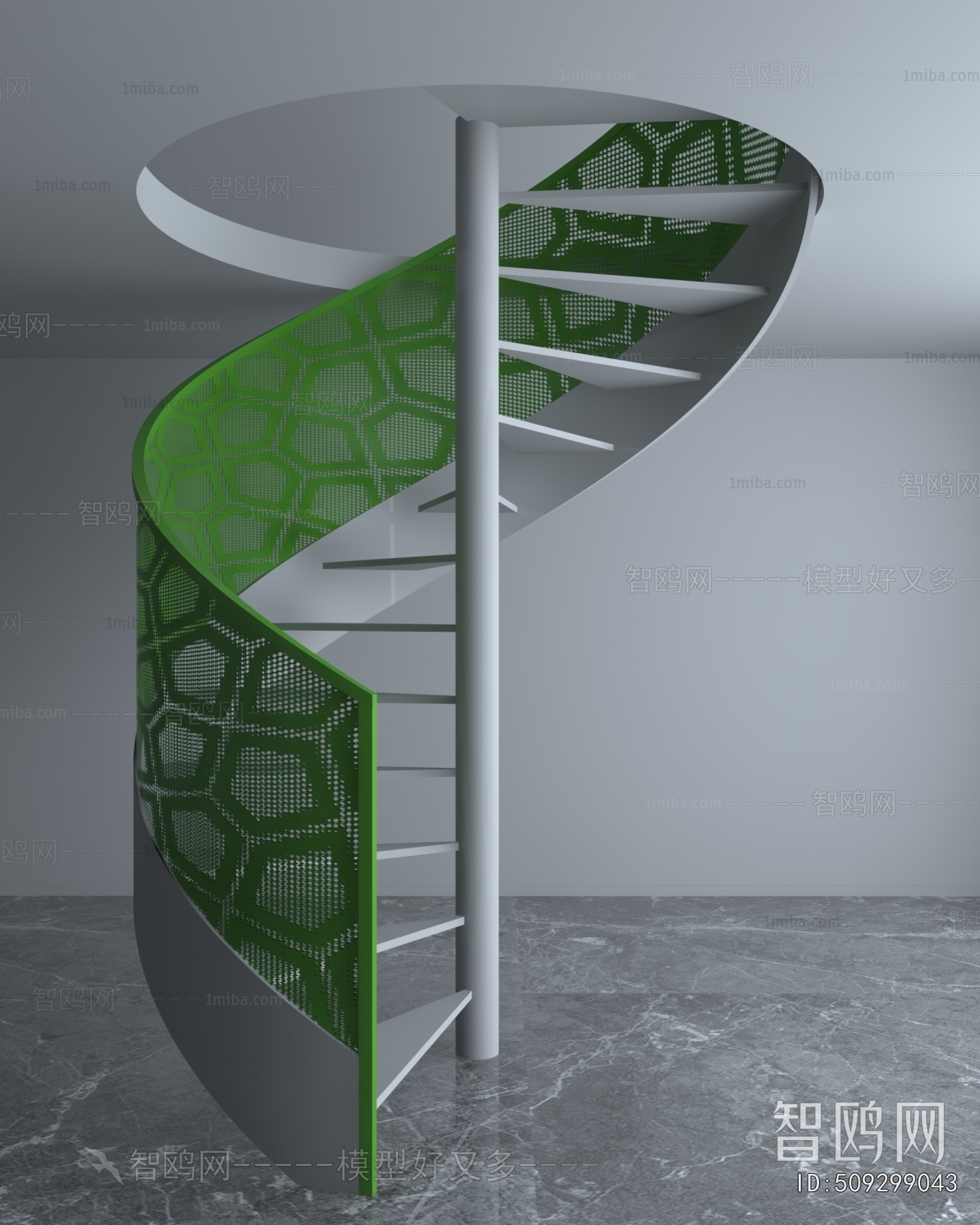 Modern Rotating Staircase