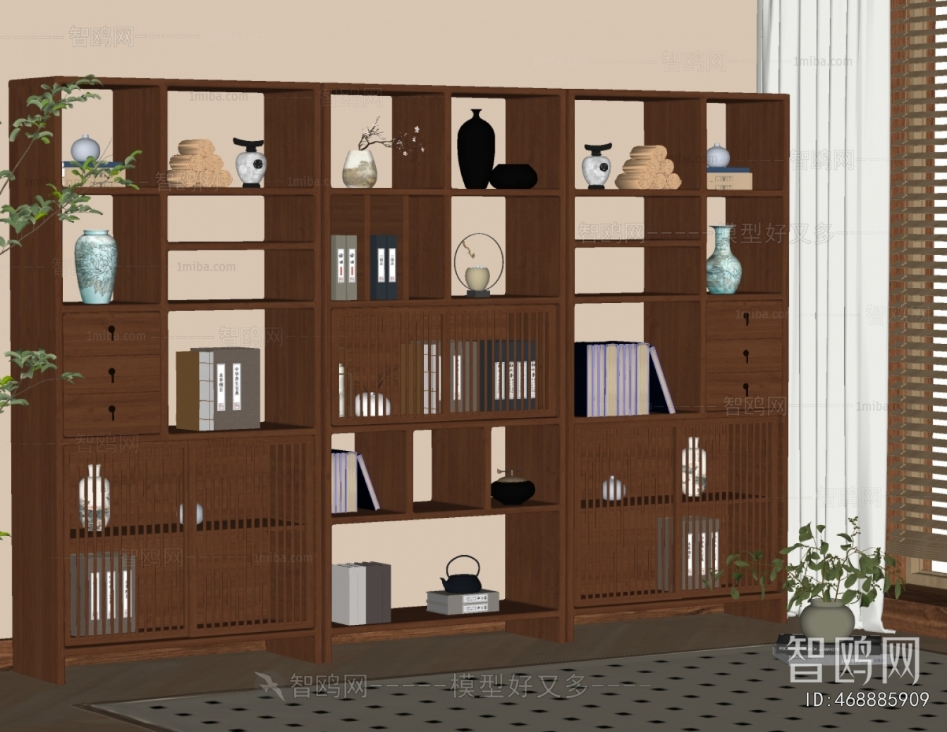 New Chinese Style Antique Rack