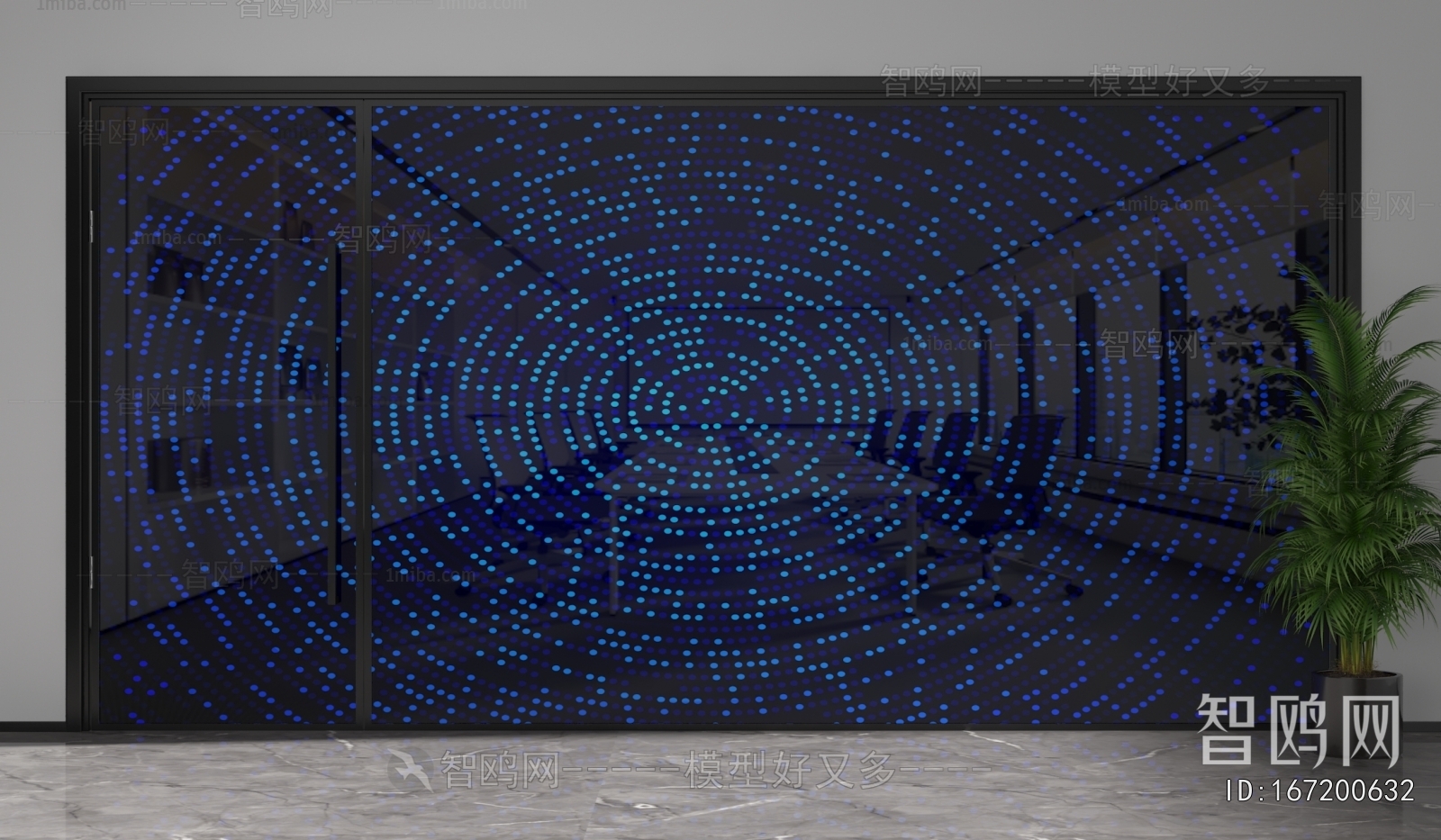 Modern Glass Screen Partition