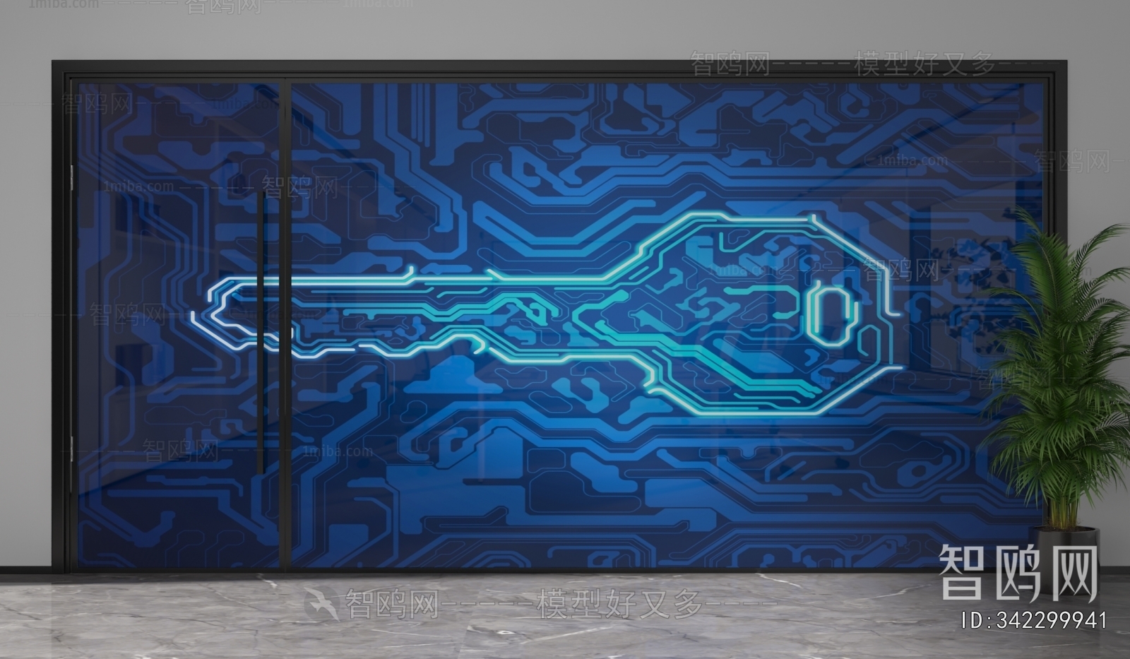 Modern Glass Screen Partition