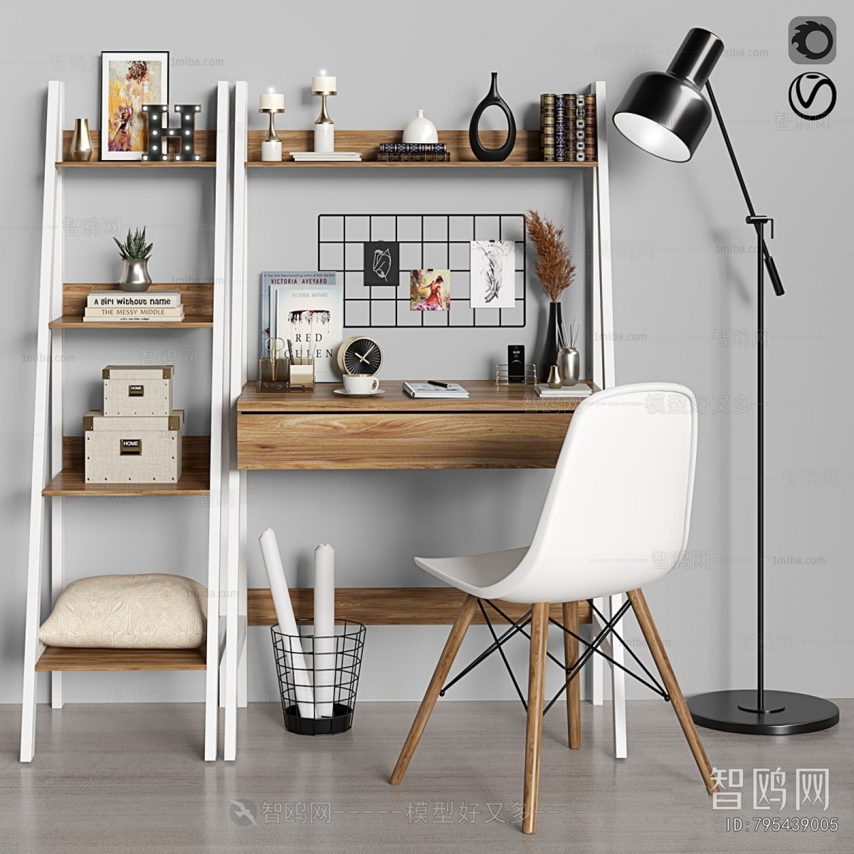 Modern Computer Desk And Chair