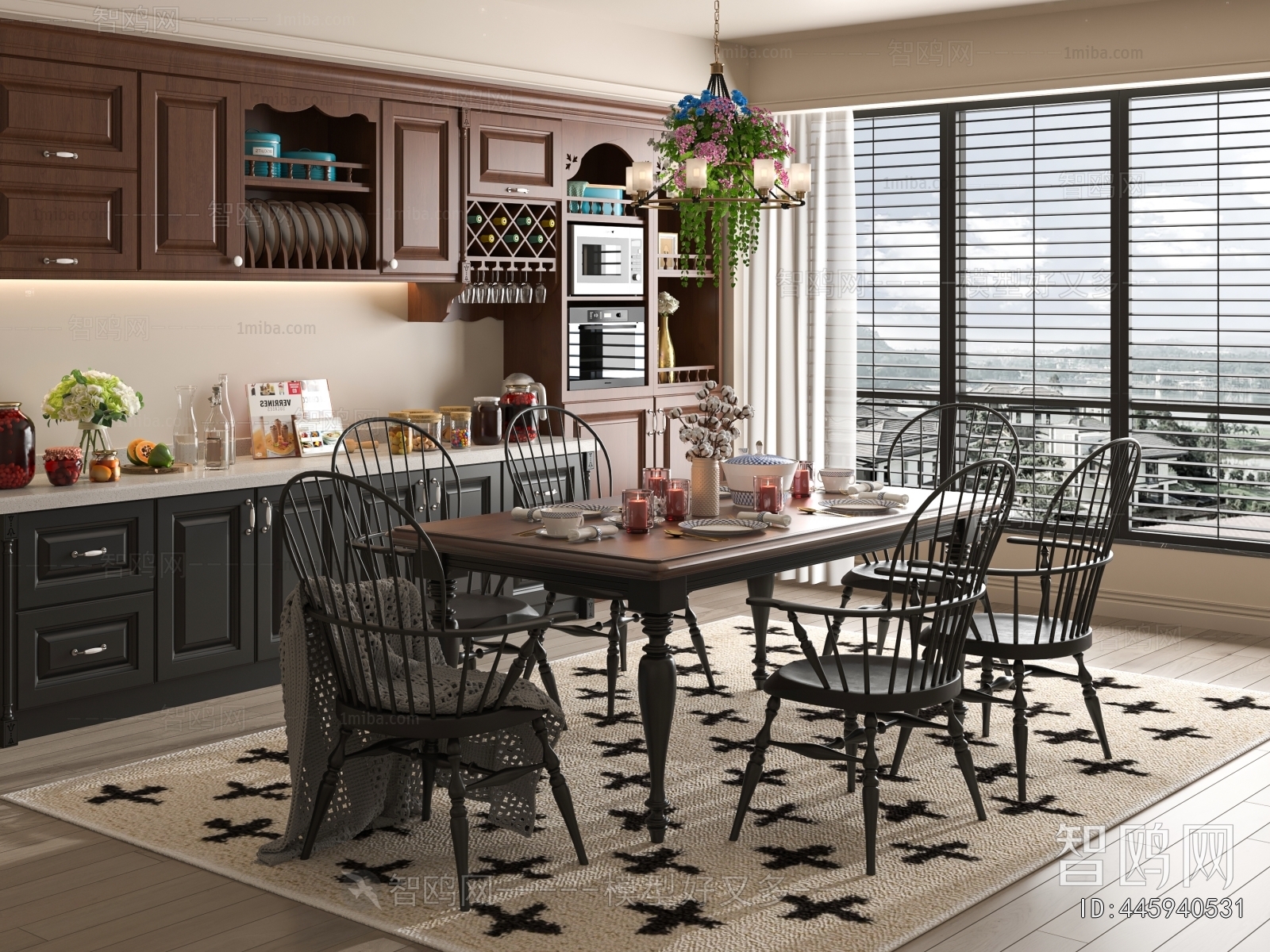 American Style Dining Room