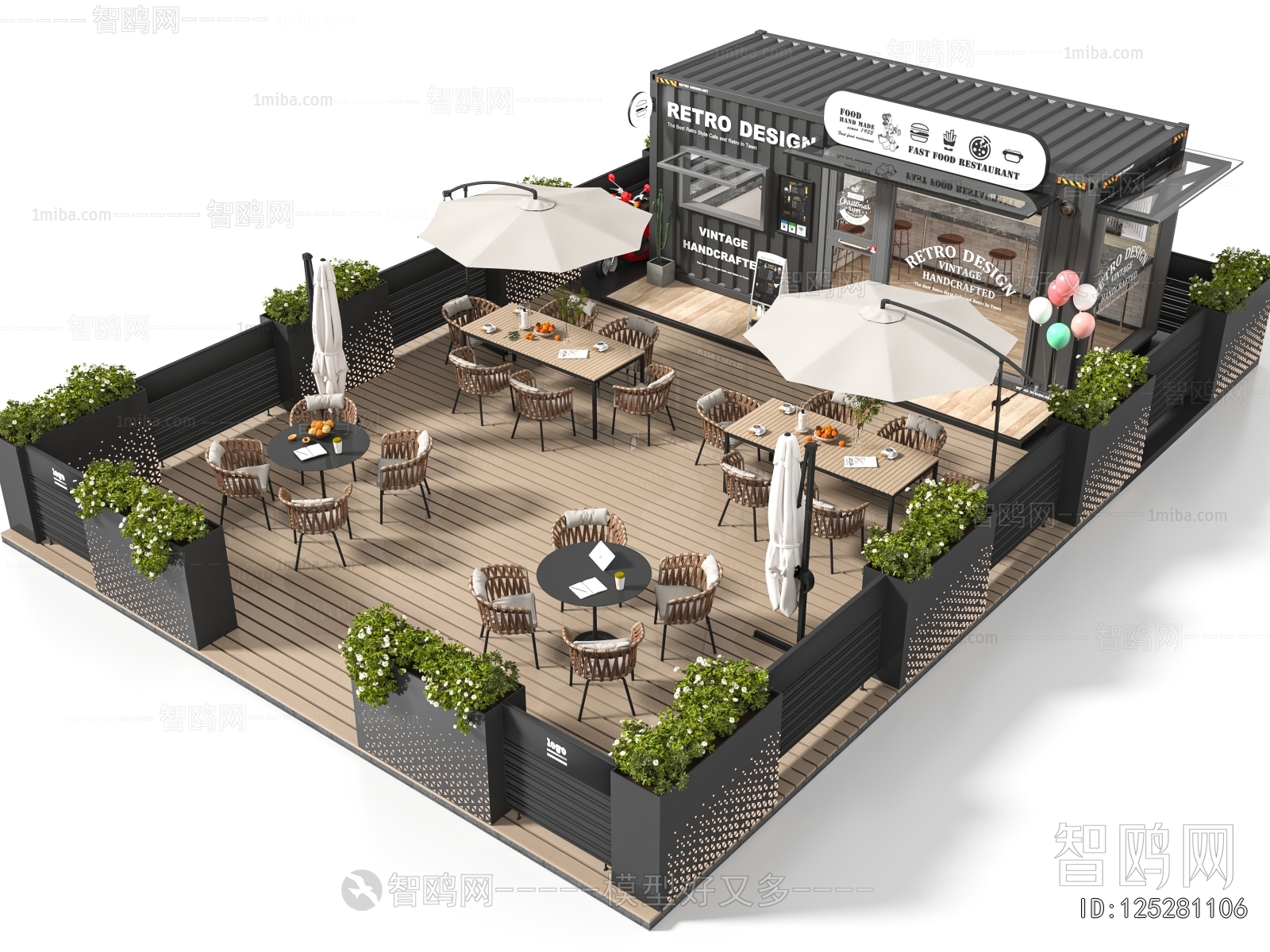 Modern Commercial Street