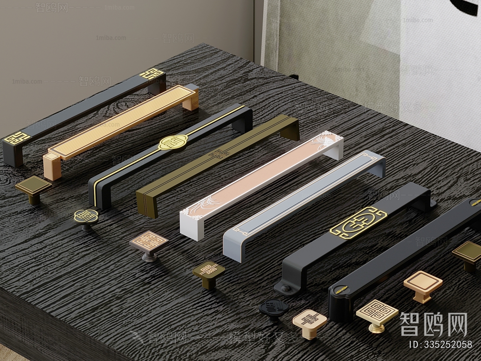 New Chinese Style Door Handle