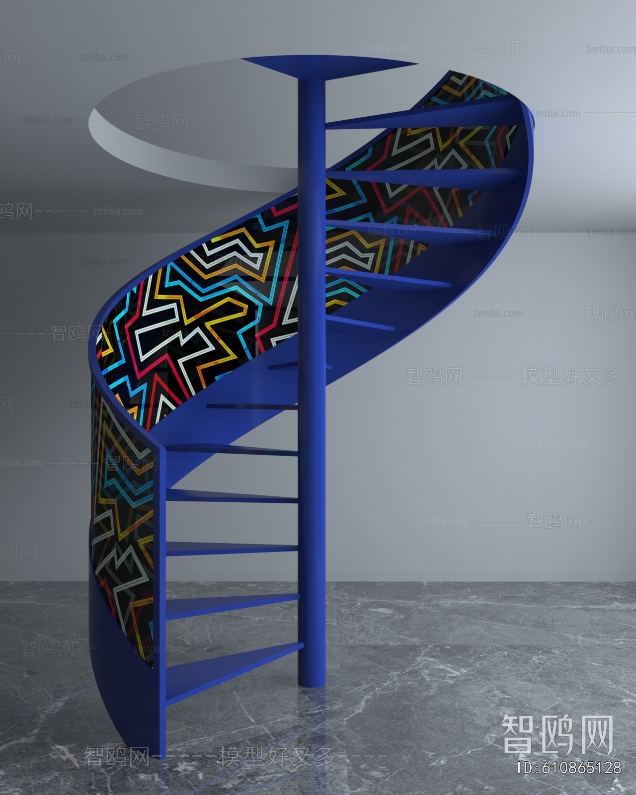 Modern Rotating Staircase
