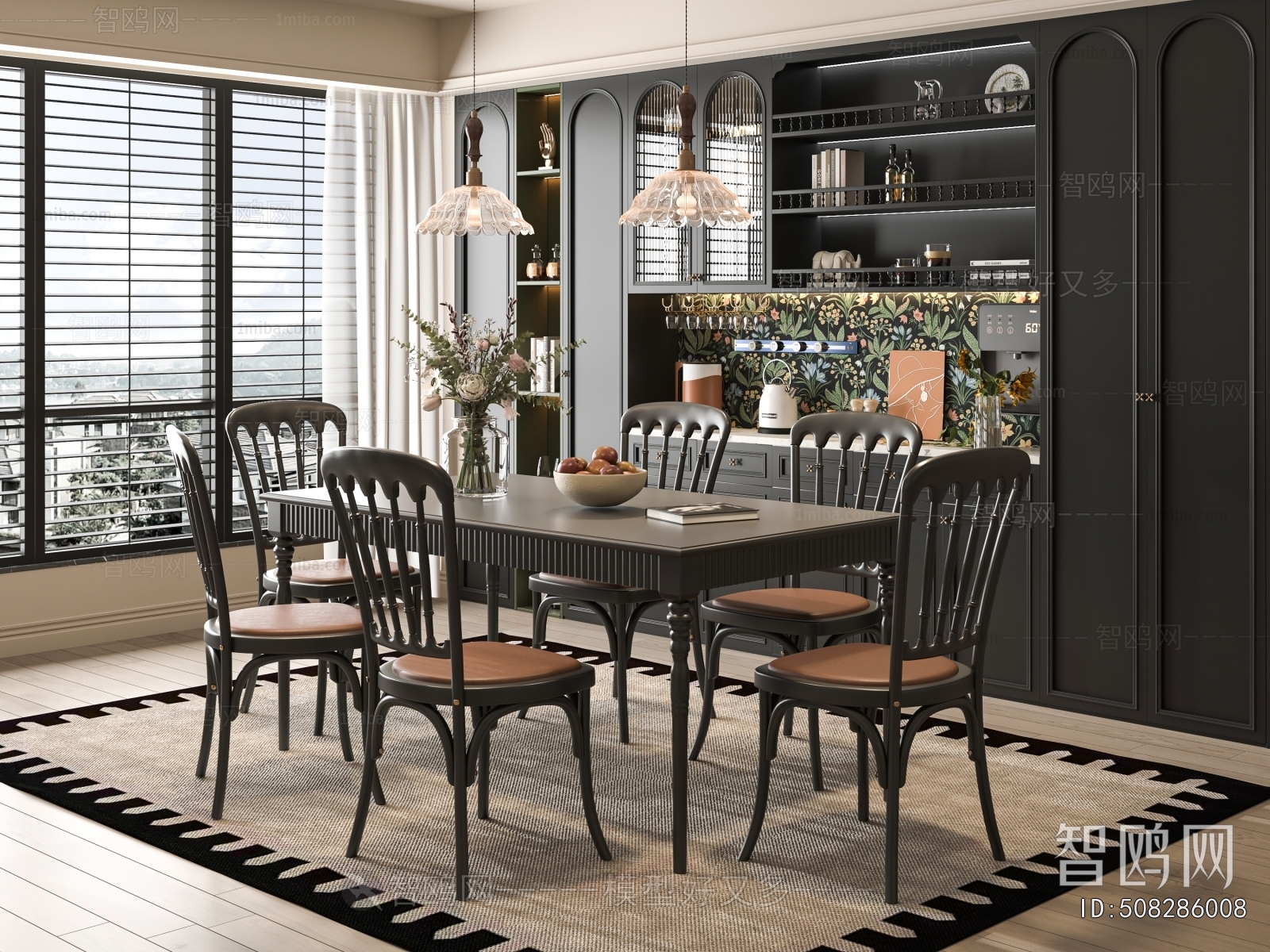 French Style Dining Table And Chairs