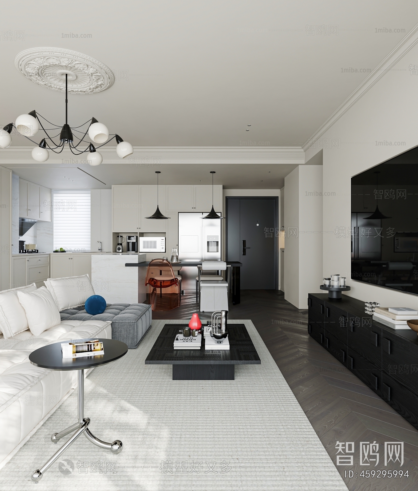 French Style A Living Room