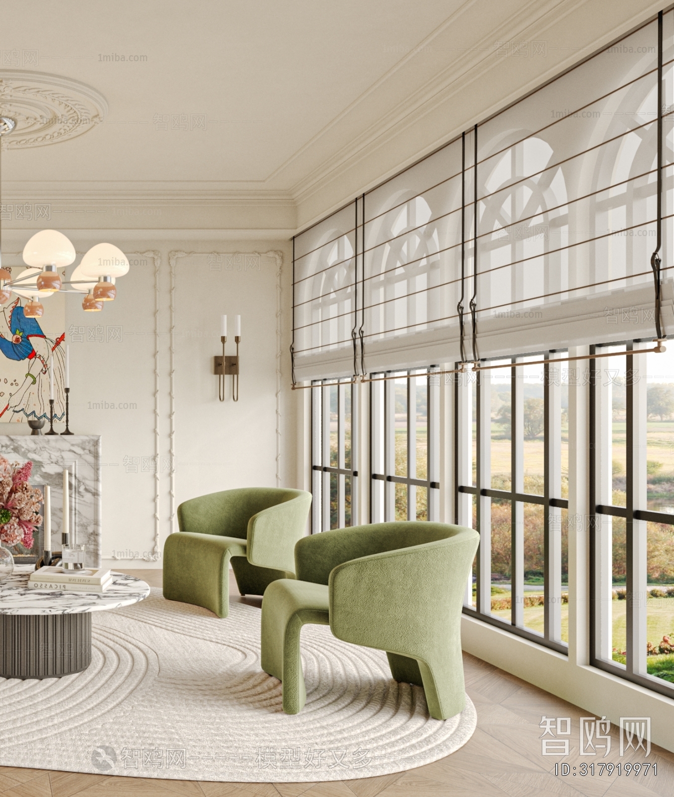 French Style A Living Room