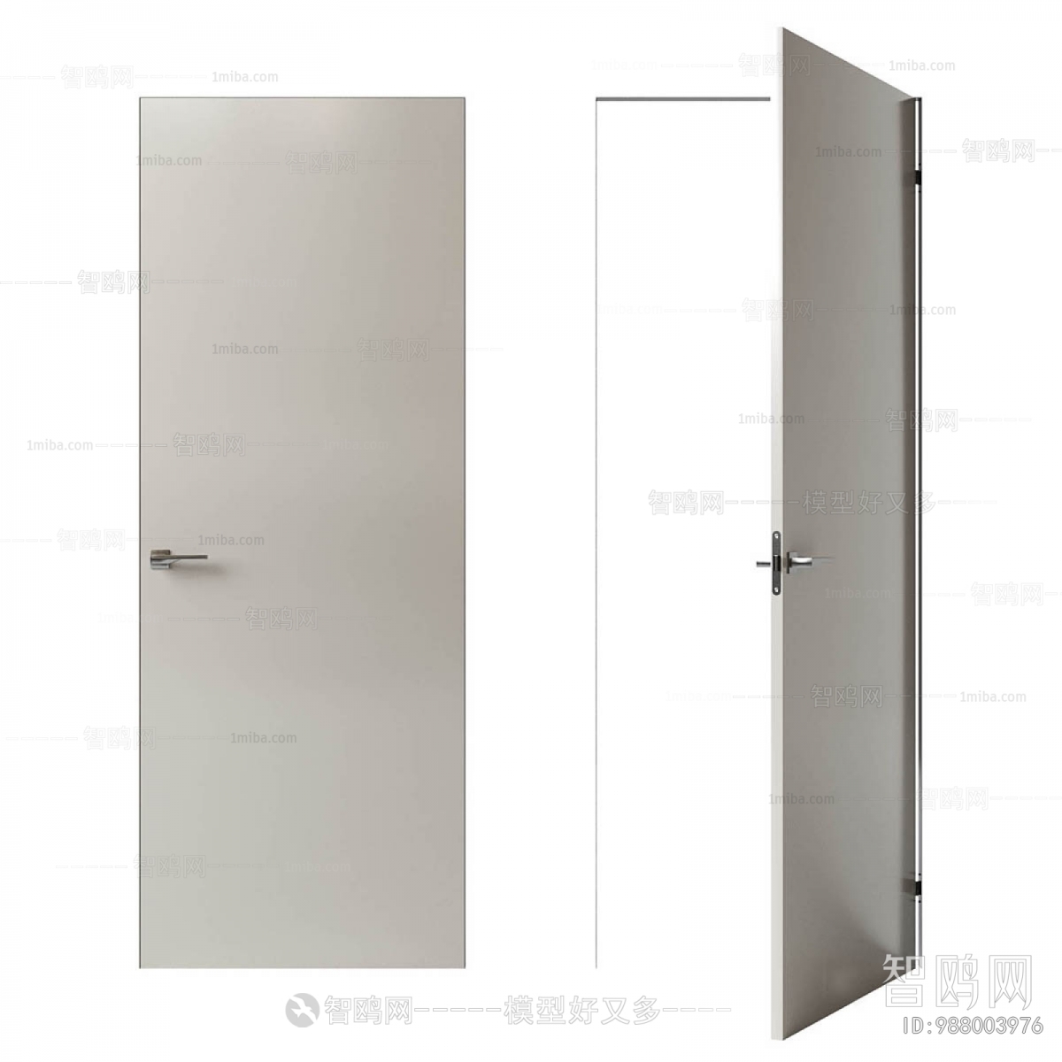 Modern Single Door