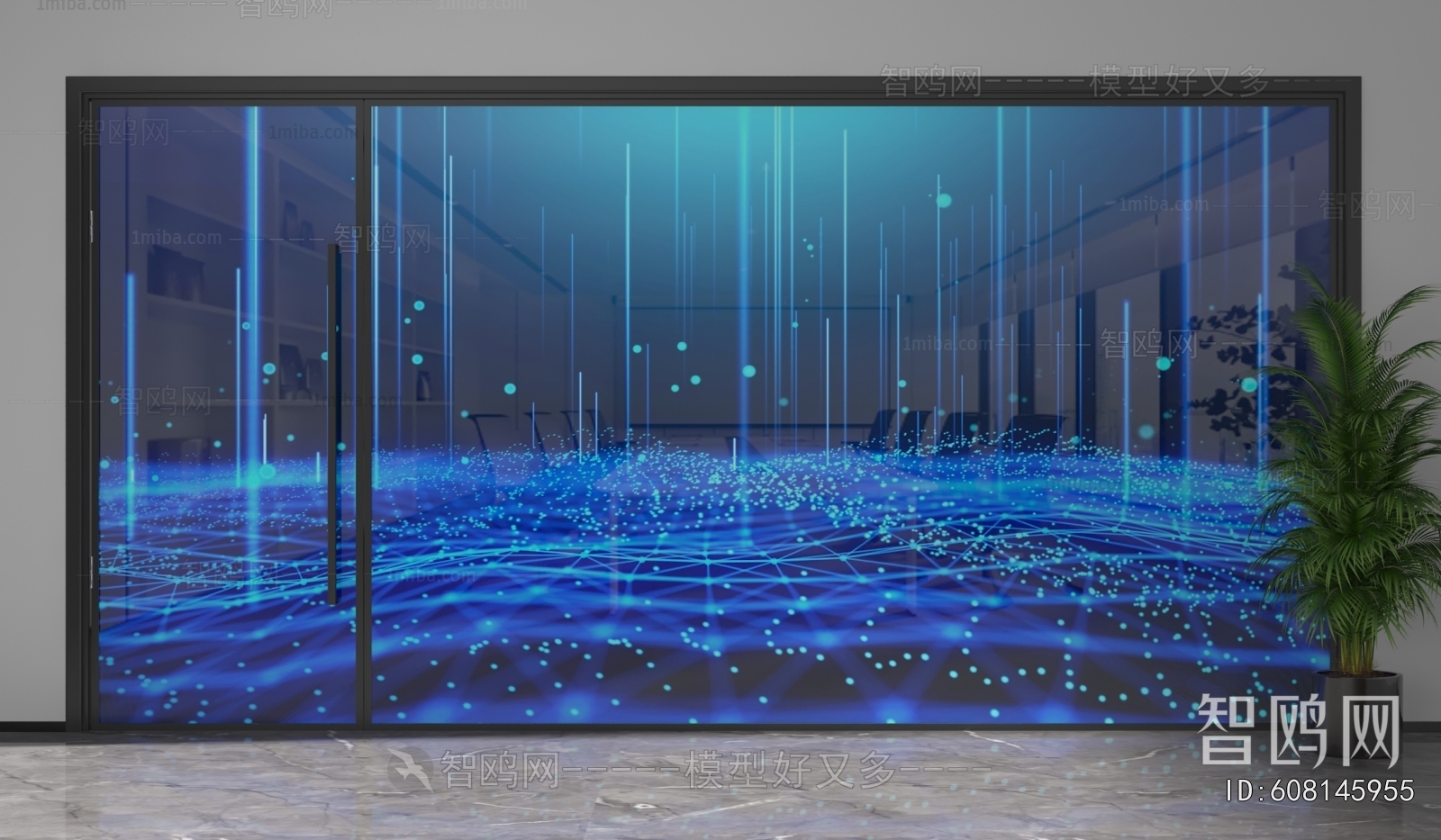 Modern Glass Screen Partition