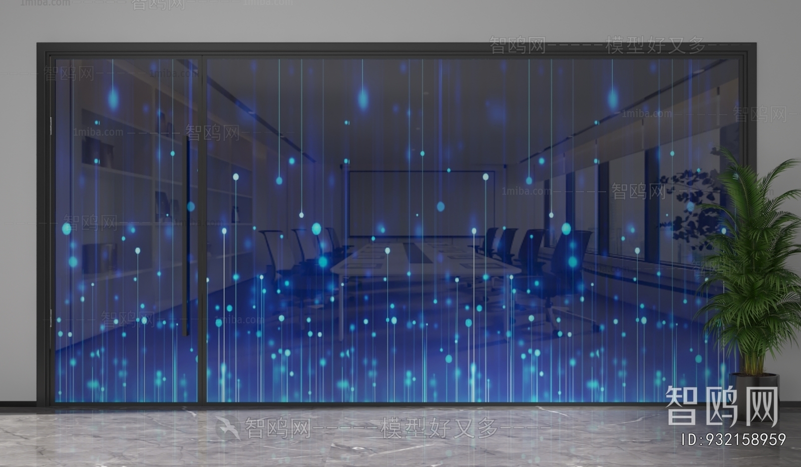 Modern Glass Screen Partition