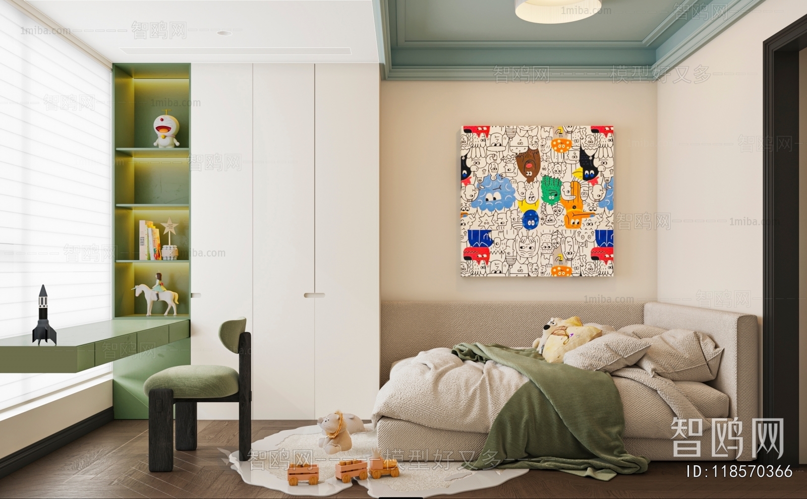 French Style Children's Room