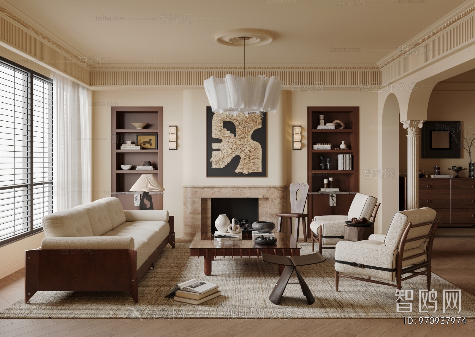 French Style A Living Room