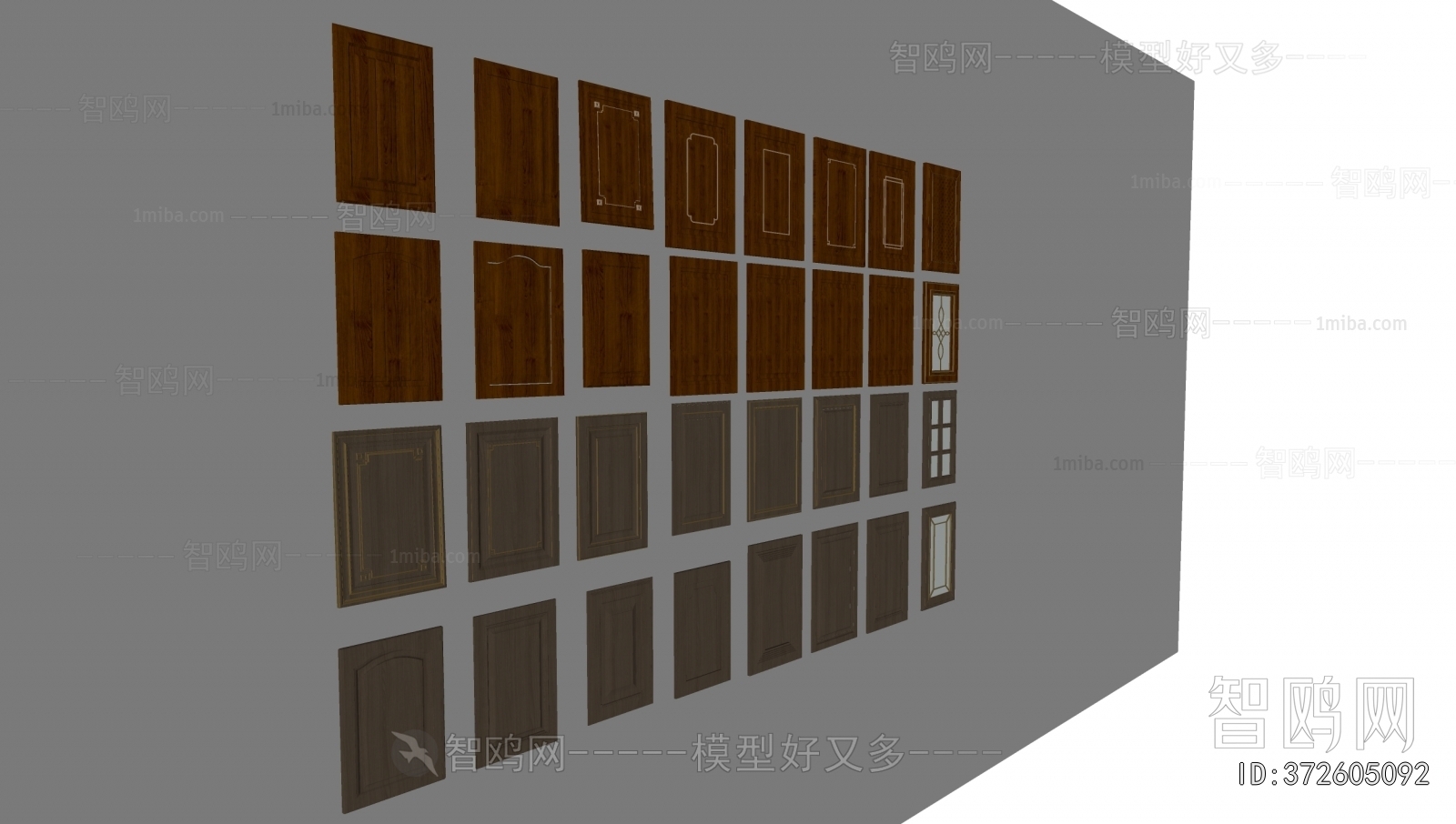 New Chinese Style Door Panel