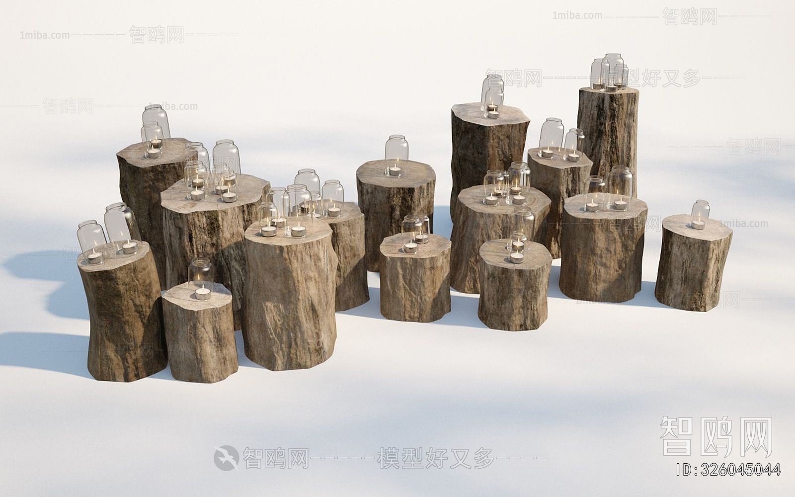 Modern Wooden Bench Or Stool