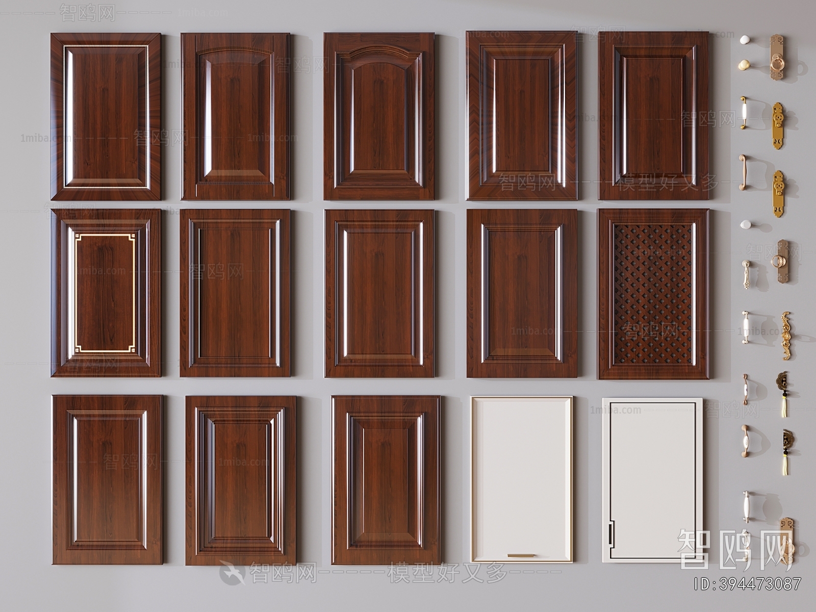 New Chinese Style Door Panel