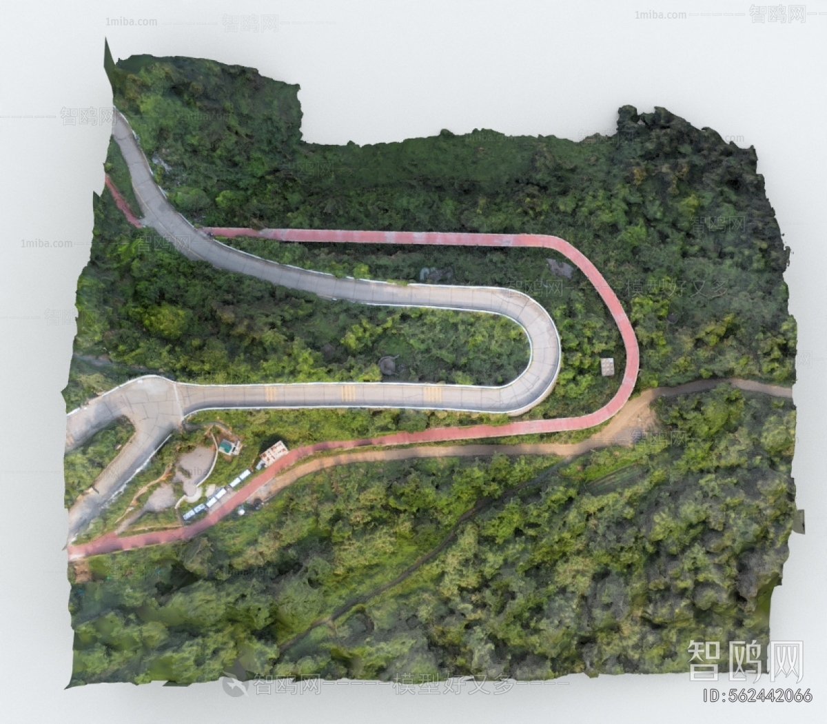 Modern Architectural Bird's-eye View Planning