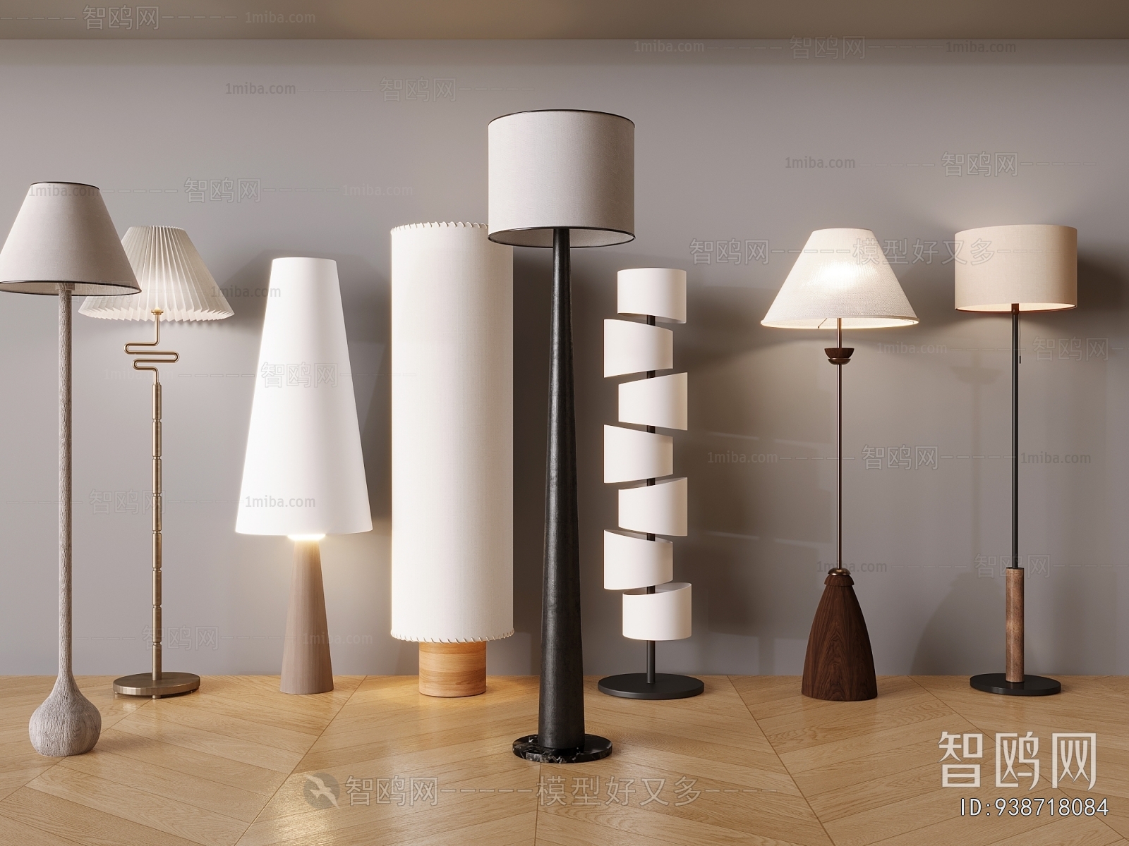 Wabi-sabi Style Floor Lamp