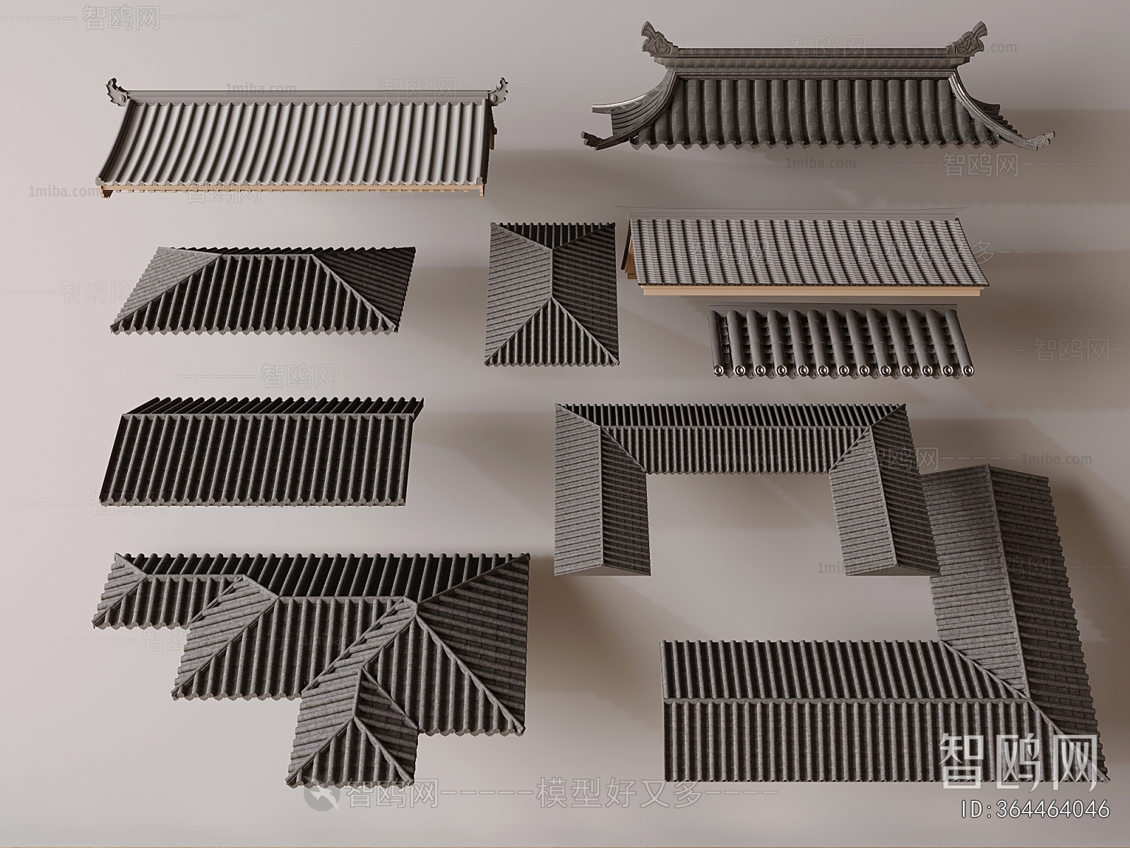 Chinese Style Building Component