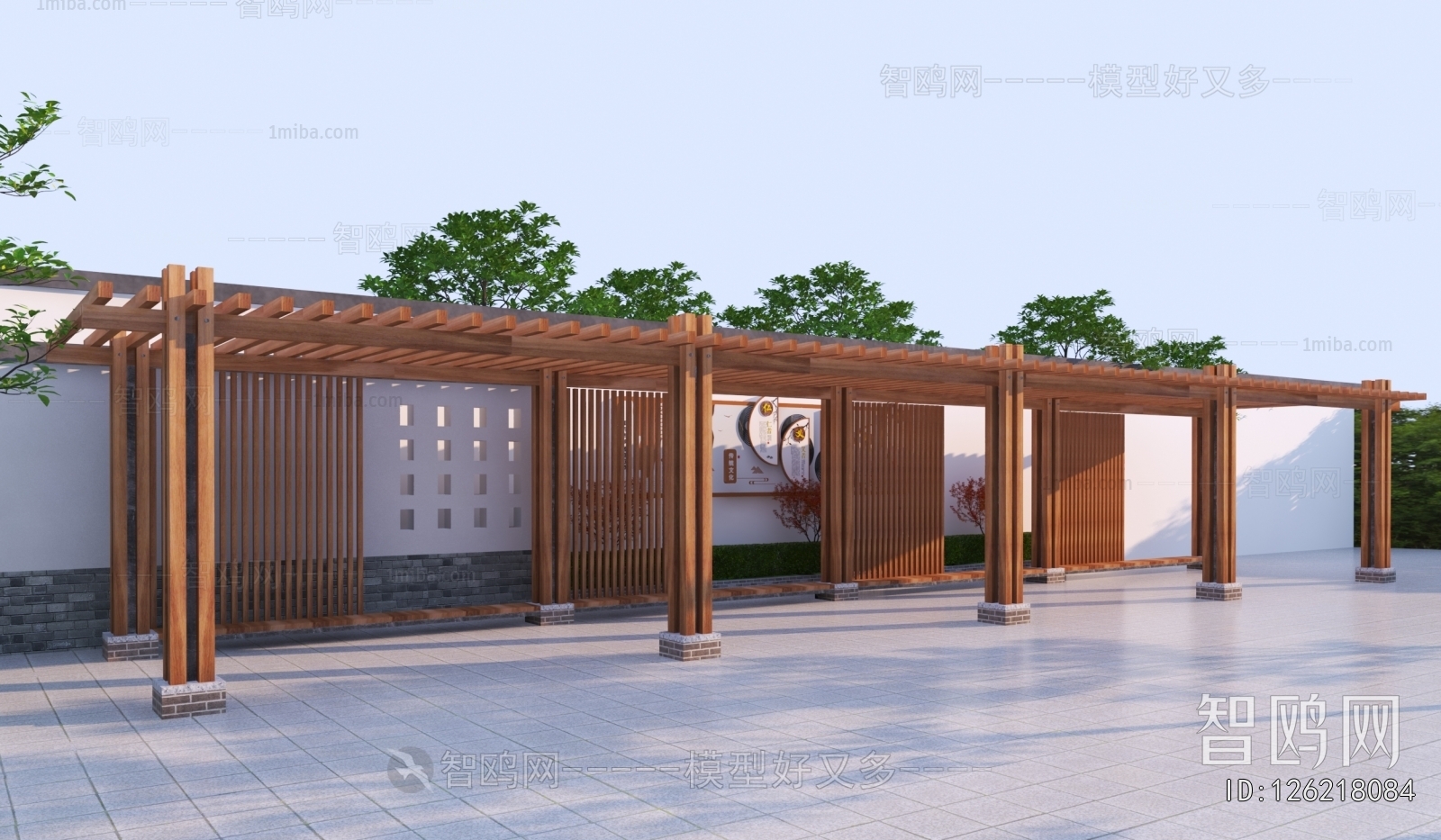 New Chinese Style Gallery Frame