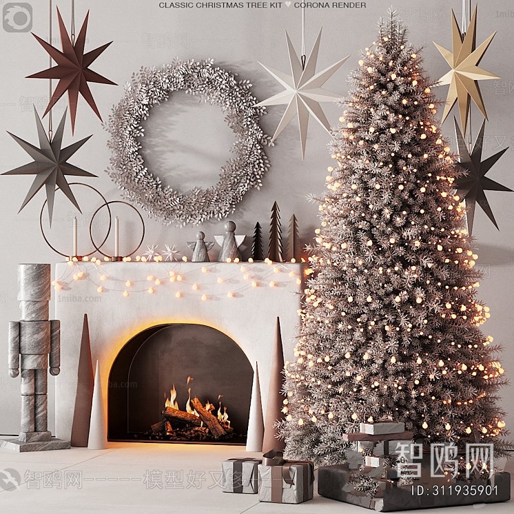 American Style Fireplace