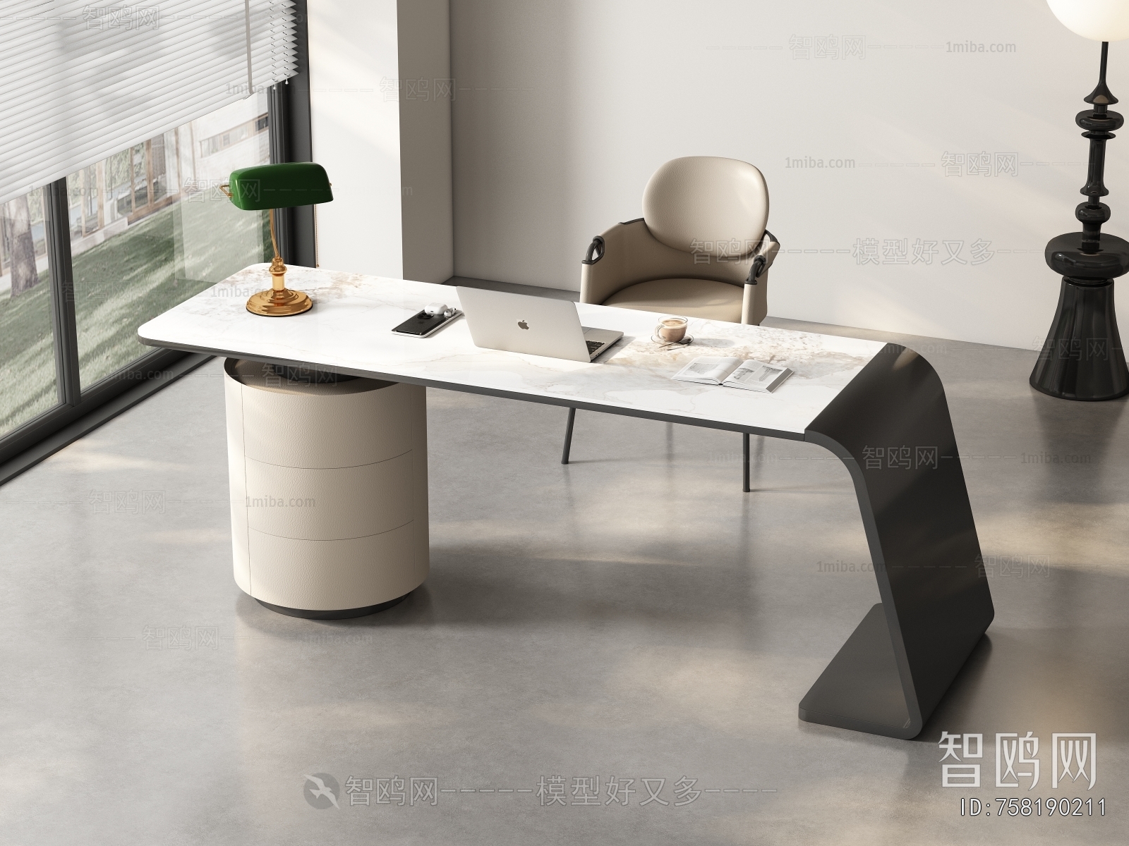 Modern Computer Desk And Chair