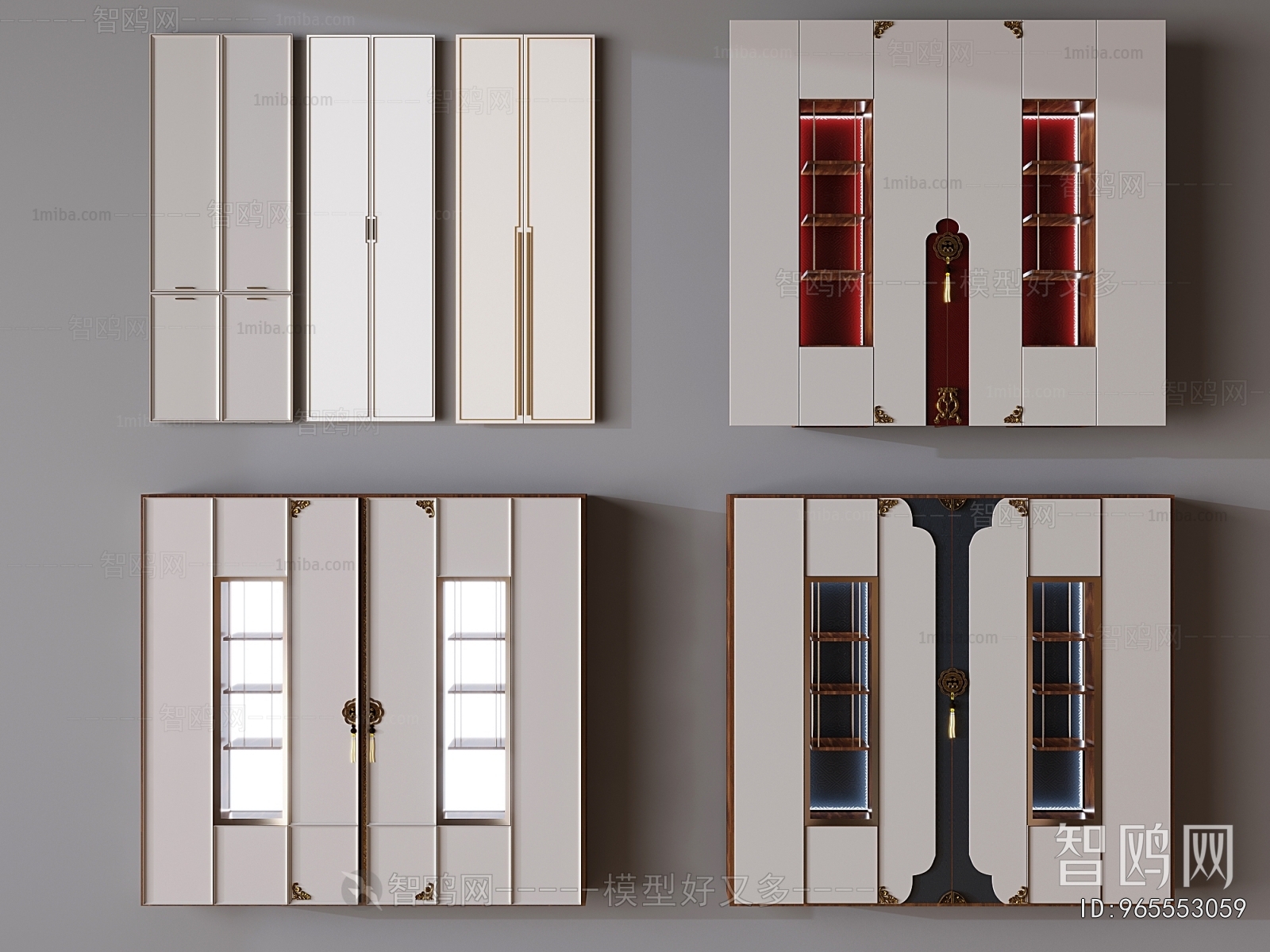 New Chinese Style Door Panel