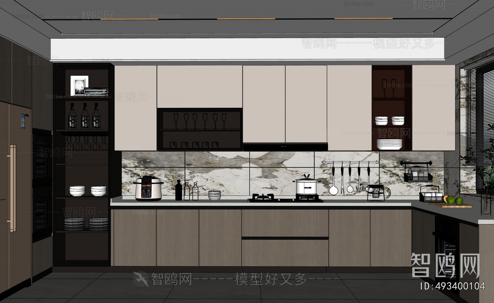 Modern The Kitchen